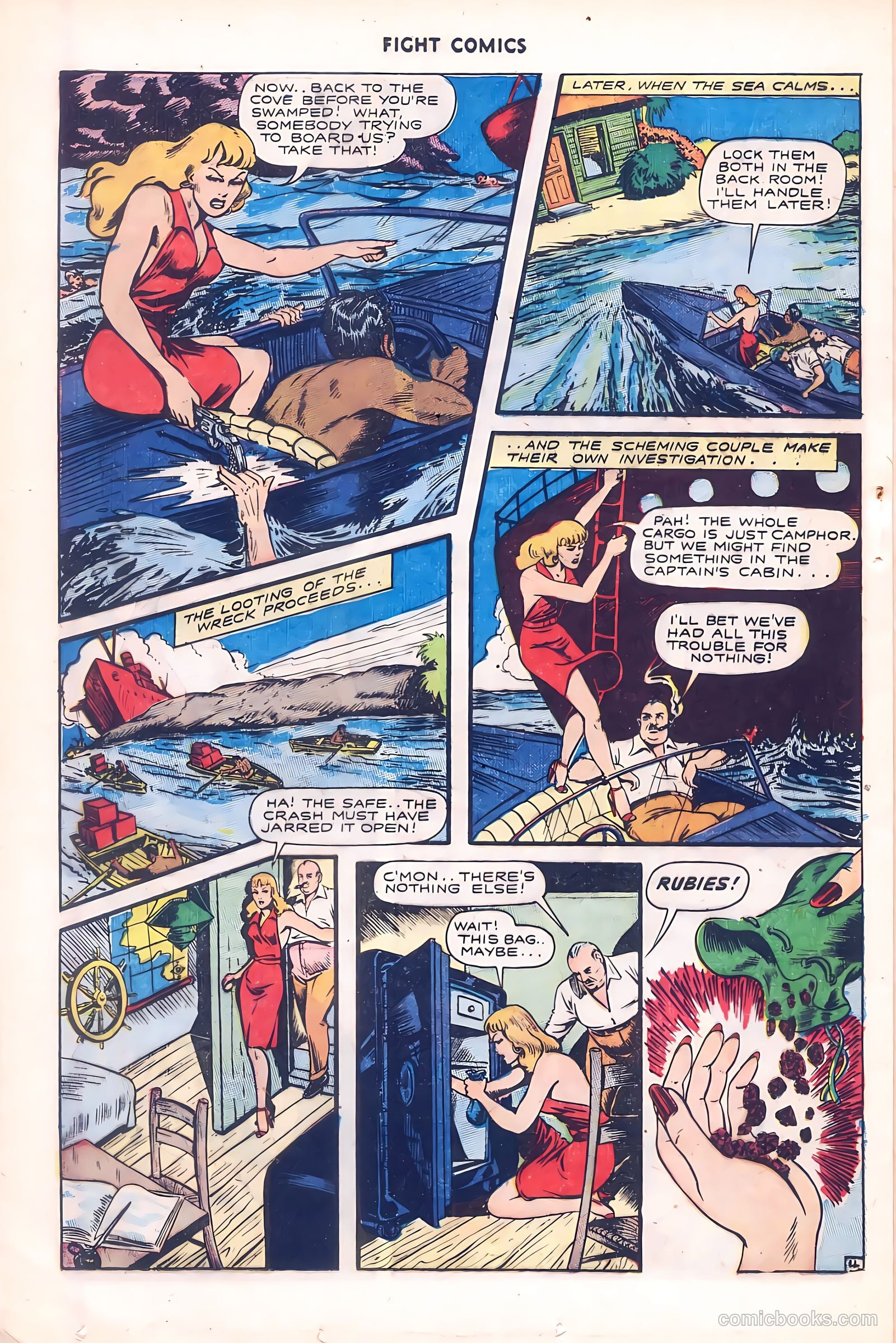 Fight Comics #37 — page 30 of 52
