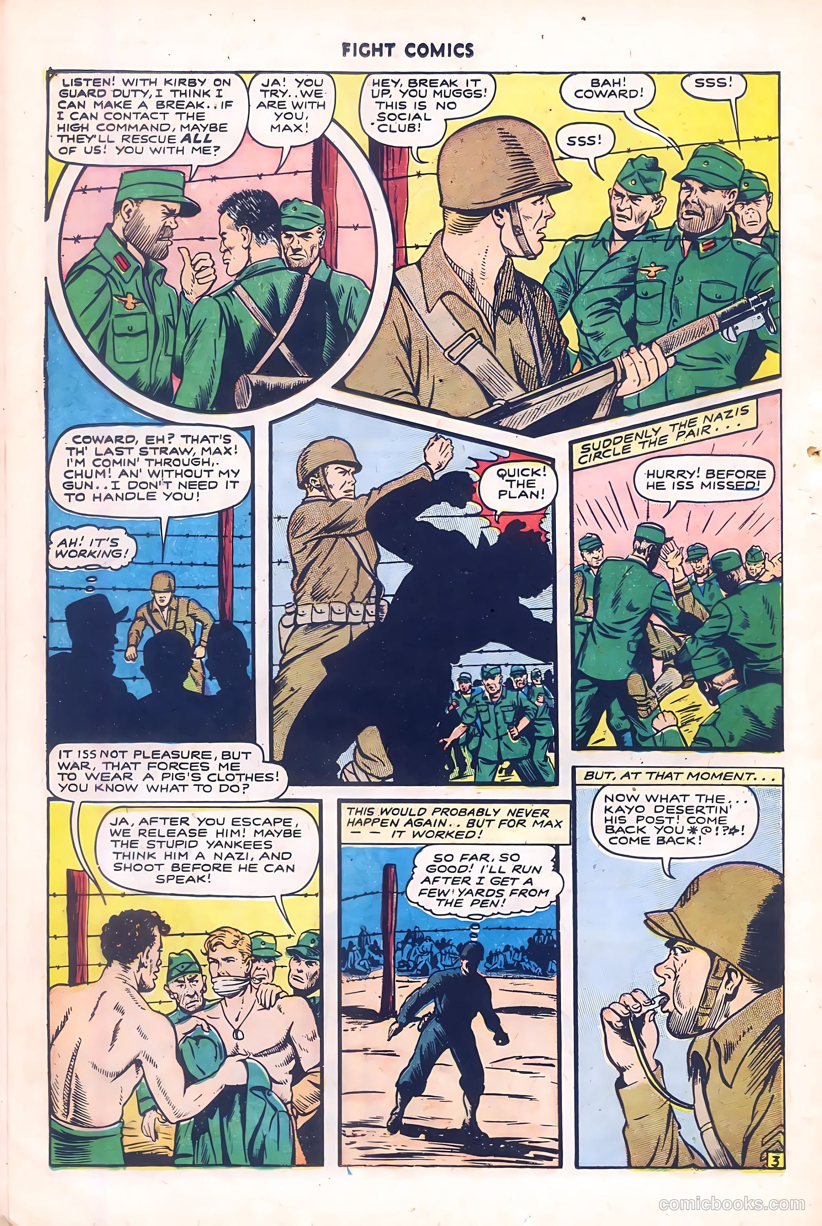 Fight Comics #37 — page 38 of 52