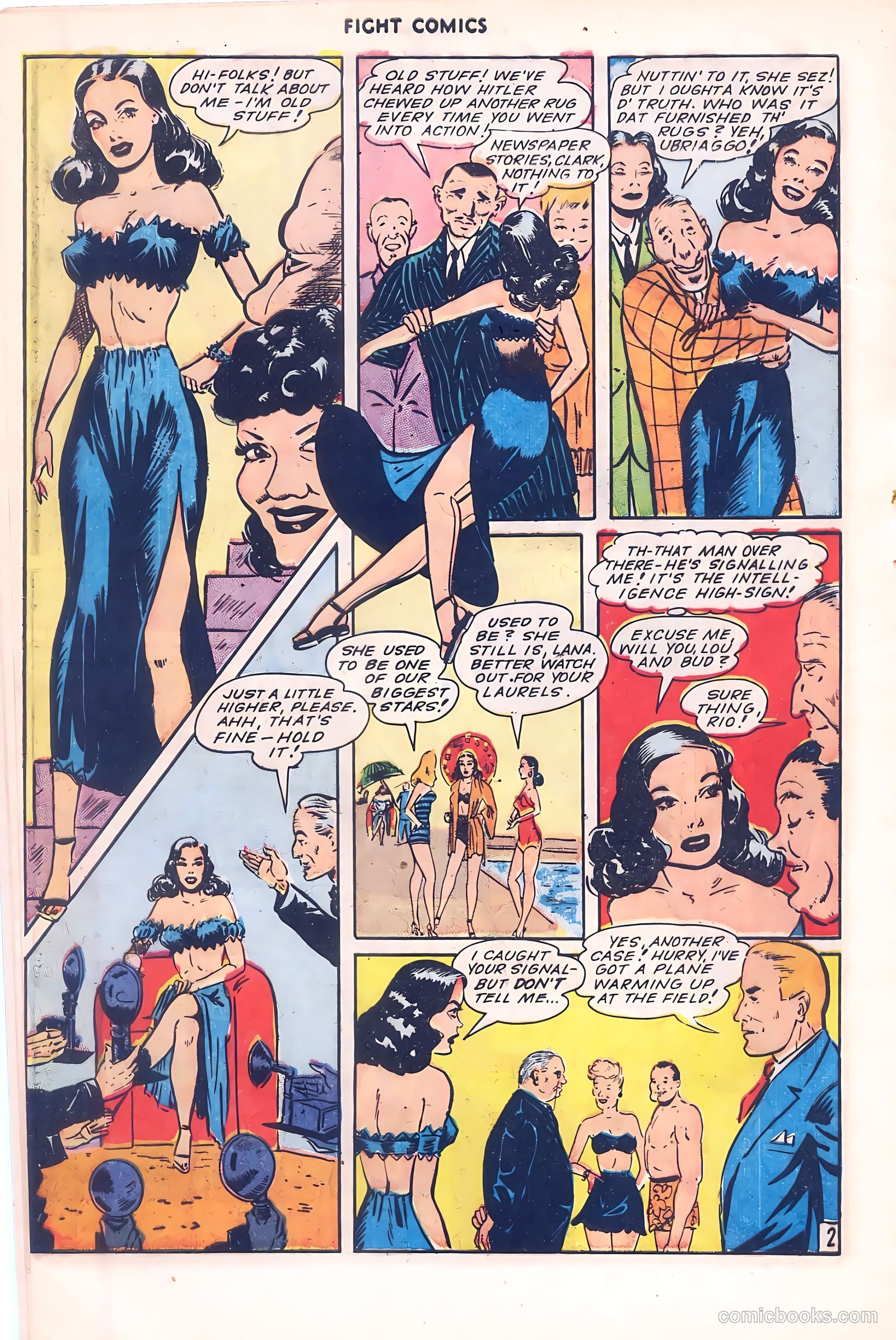 Fight Comics #37 — page 42 of 52