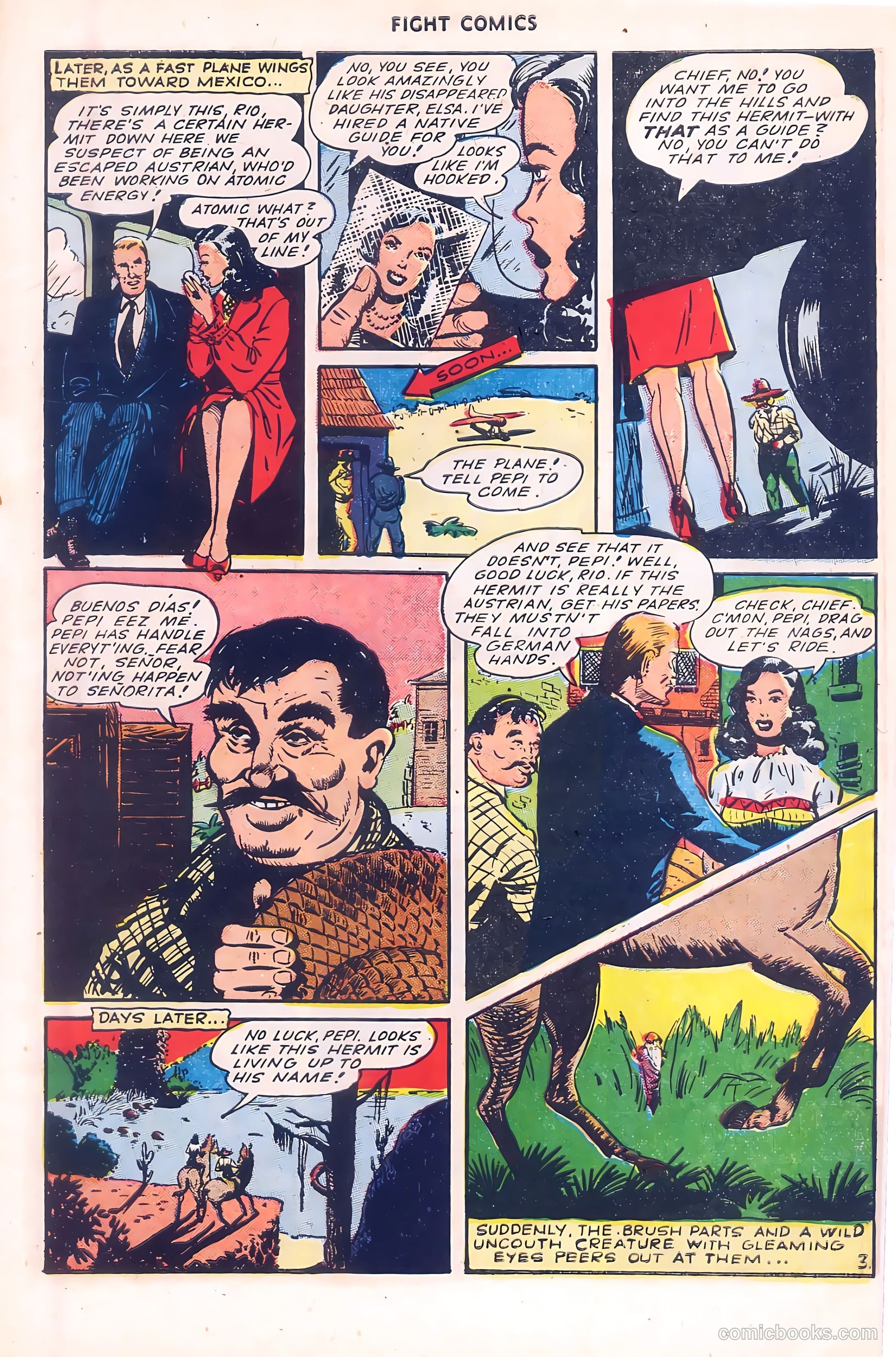 Fight Comics #37 — page 43 of 52