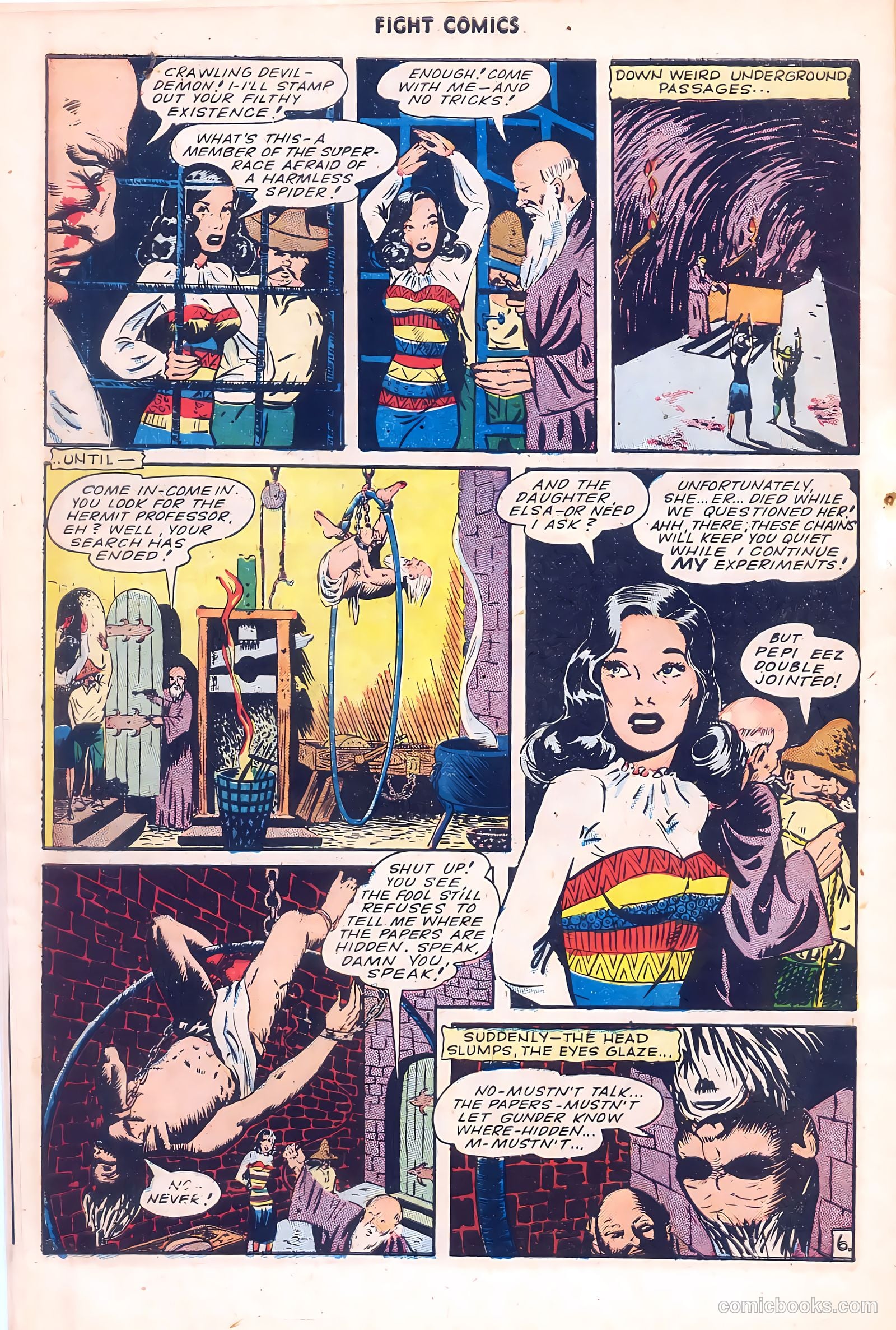 Fight Comics #37 — page 46 of 52