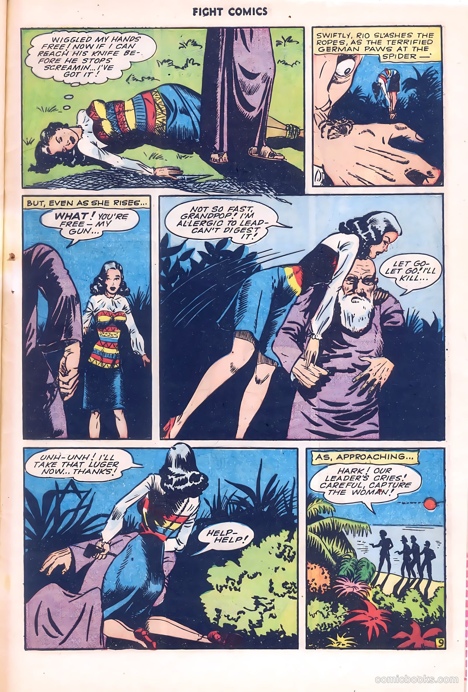 Fight Comics #37 — page 49 of 52