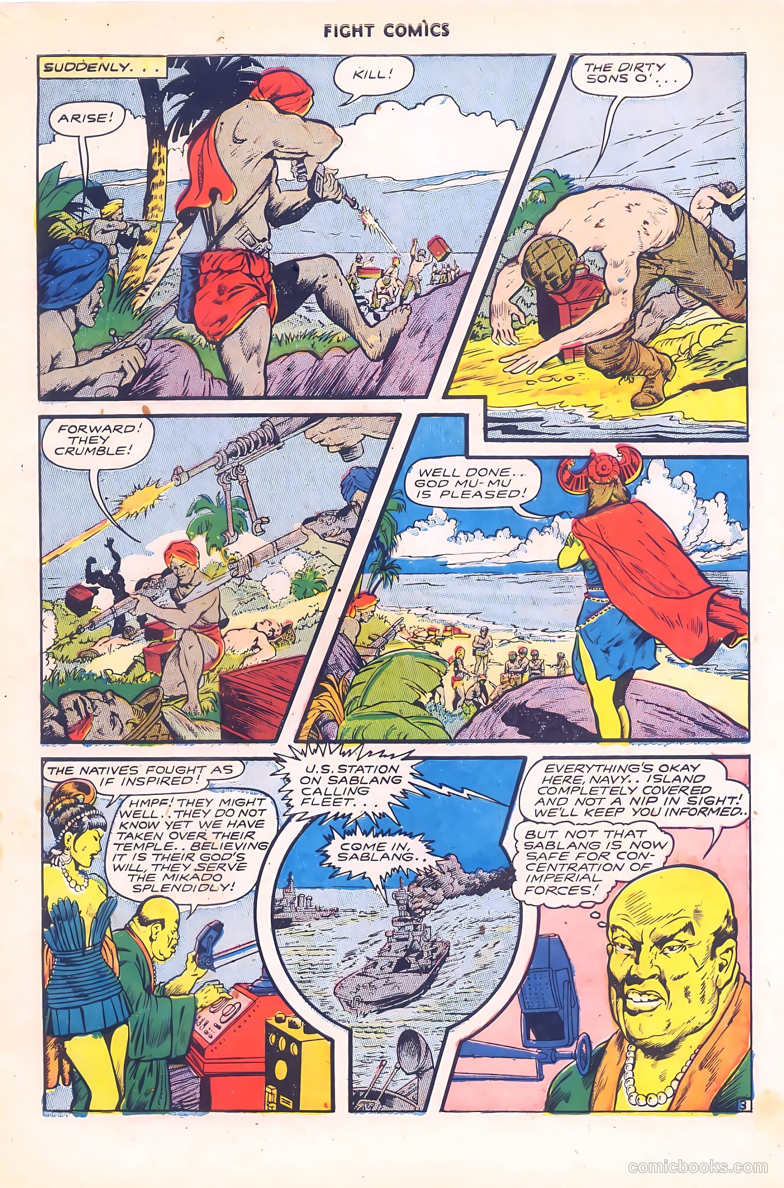 Fight Comics #38 — page 5 of 52