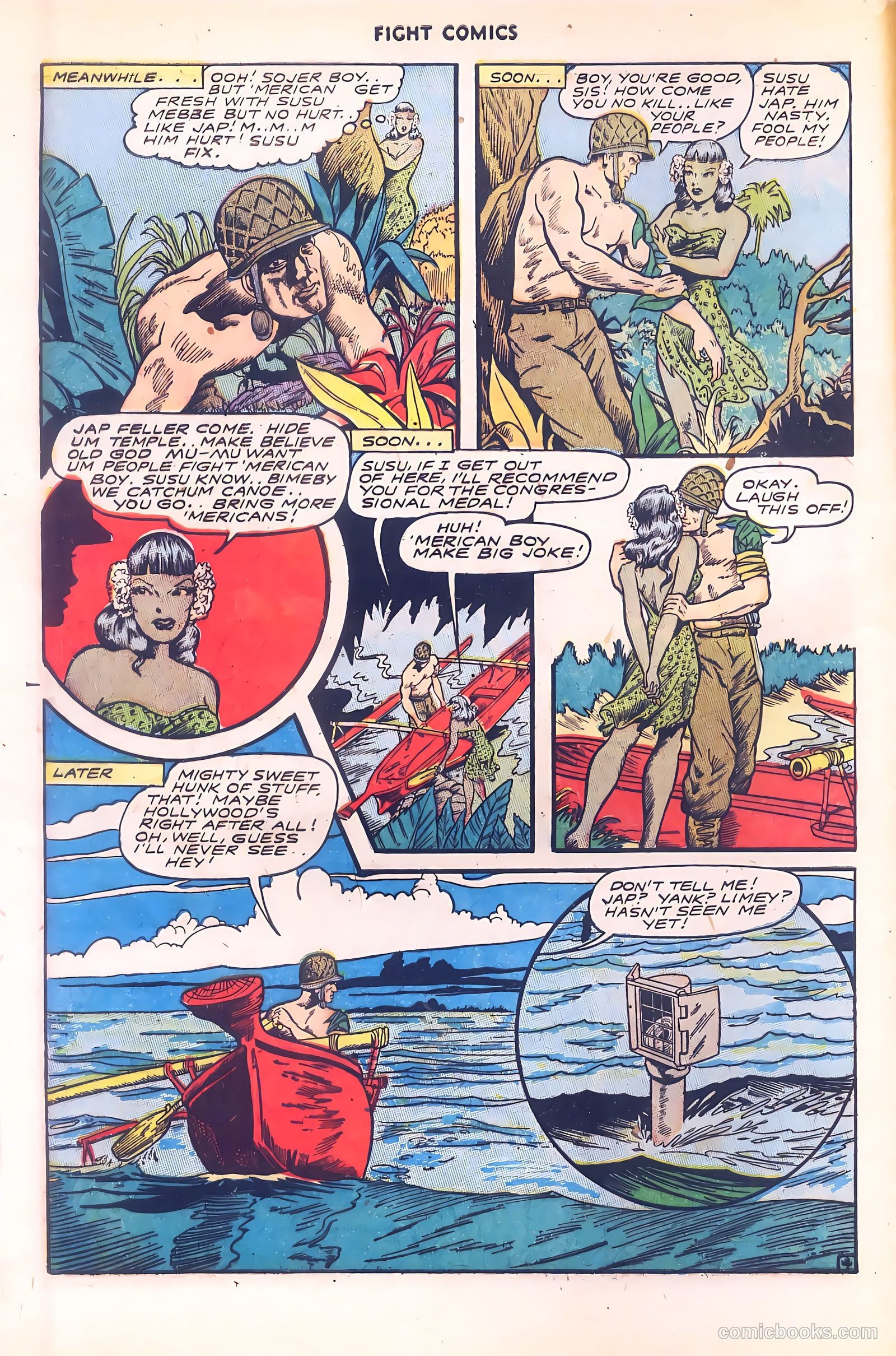 Fight Comics #38 — page 6 of 52