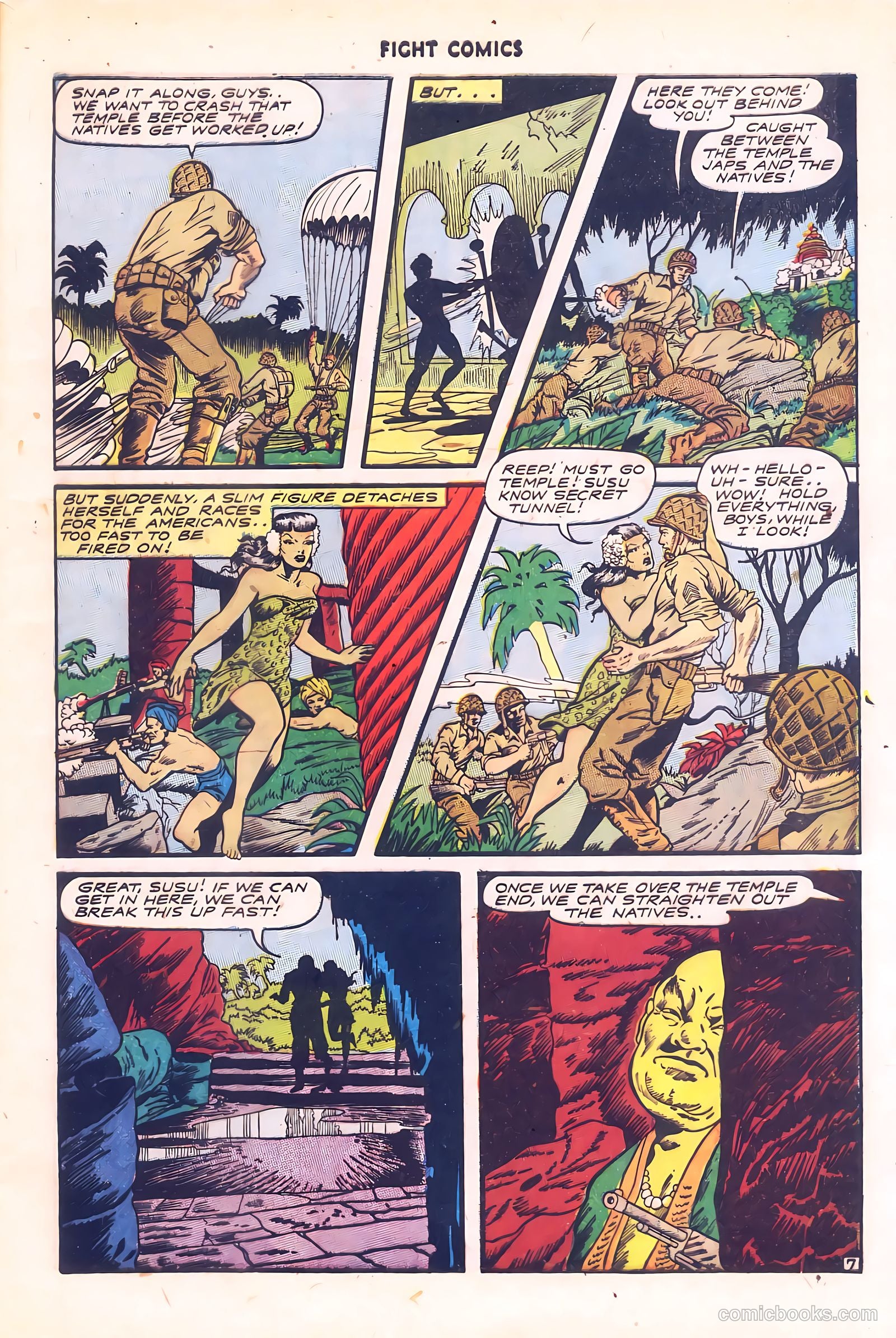 Fight Comics #38 — page 9 of 52