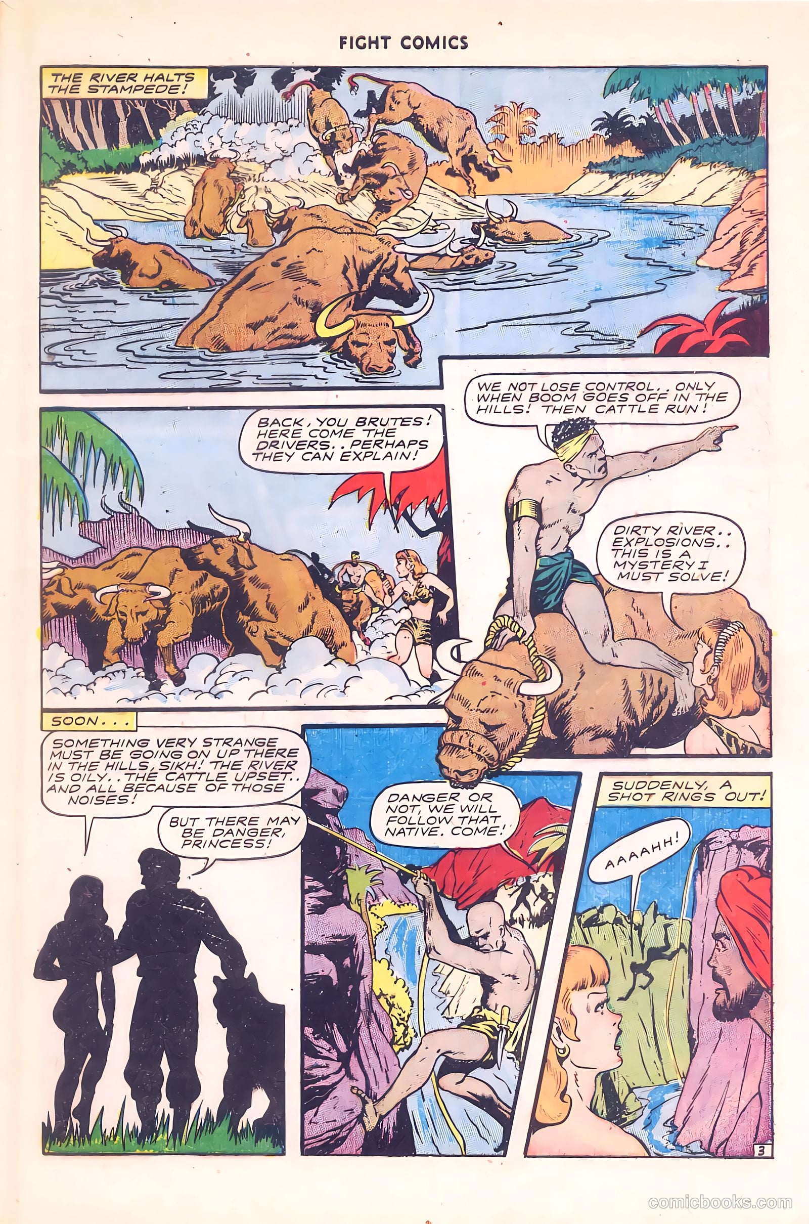 Fight Comics #38 — page 13 of 52