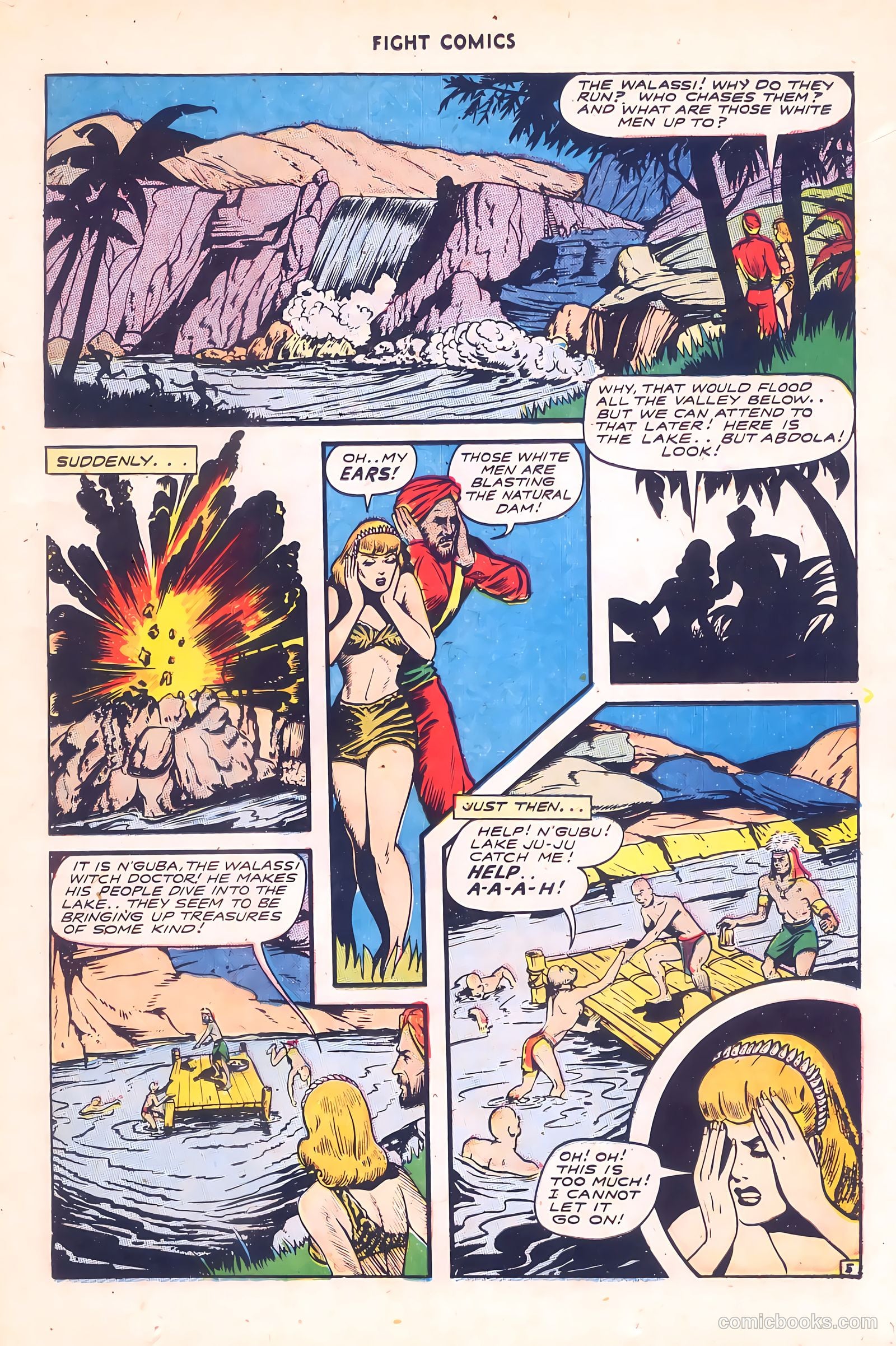 Fight Comics #38 — page 15 of 52