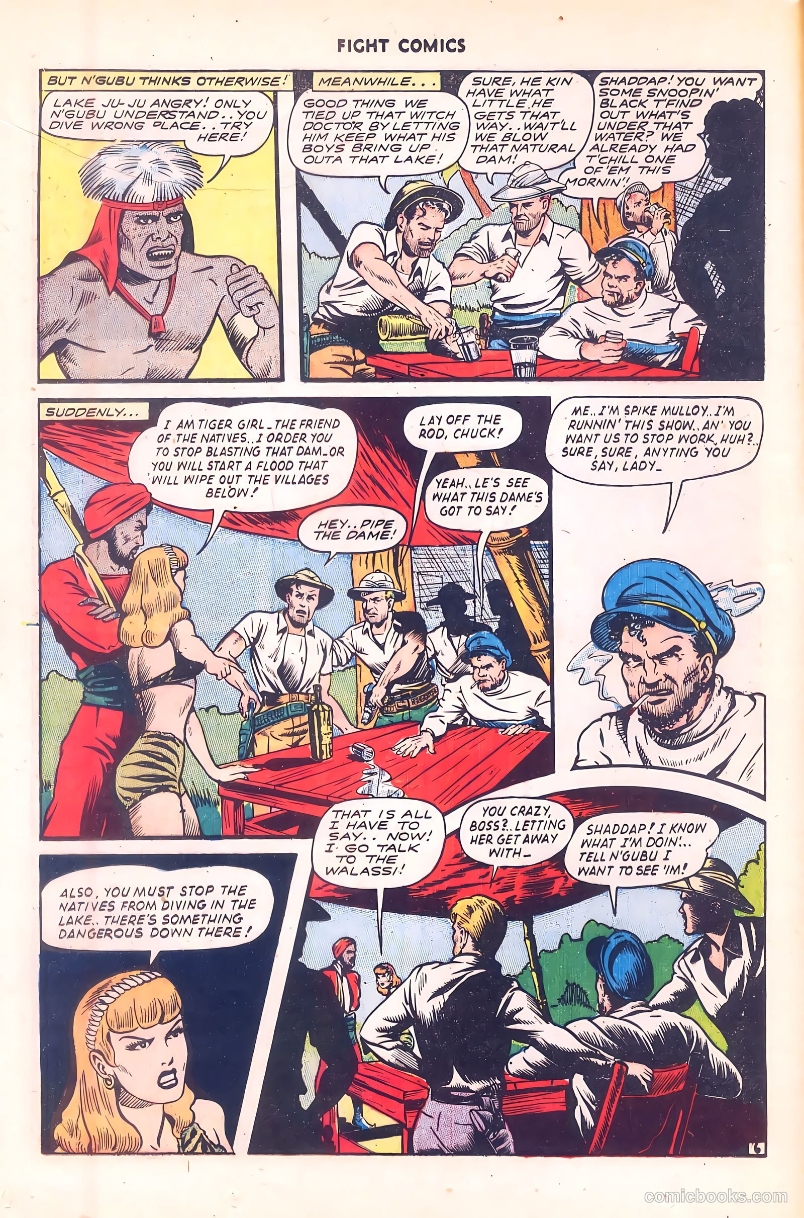 Fight Comics #38 — page 16 of 52