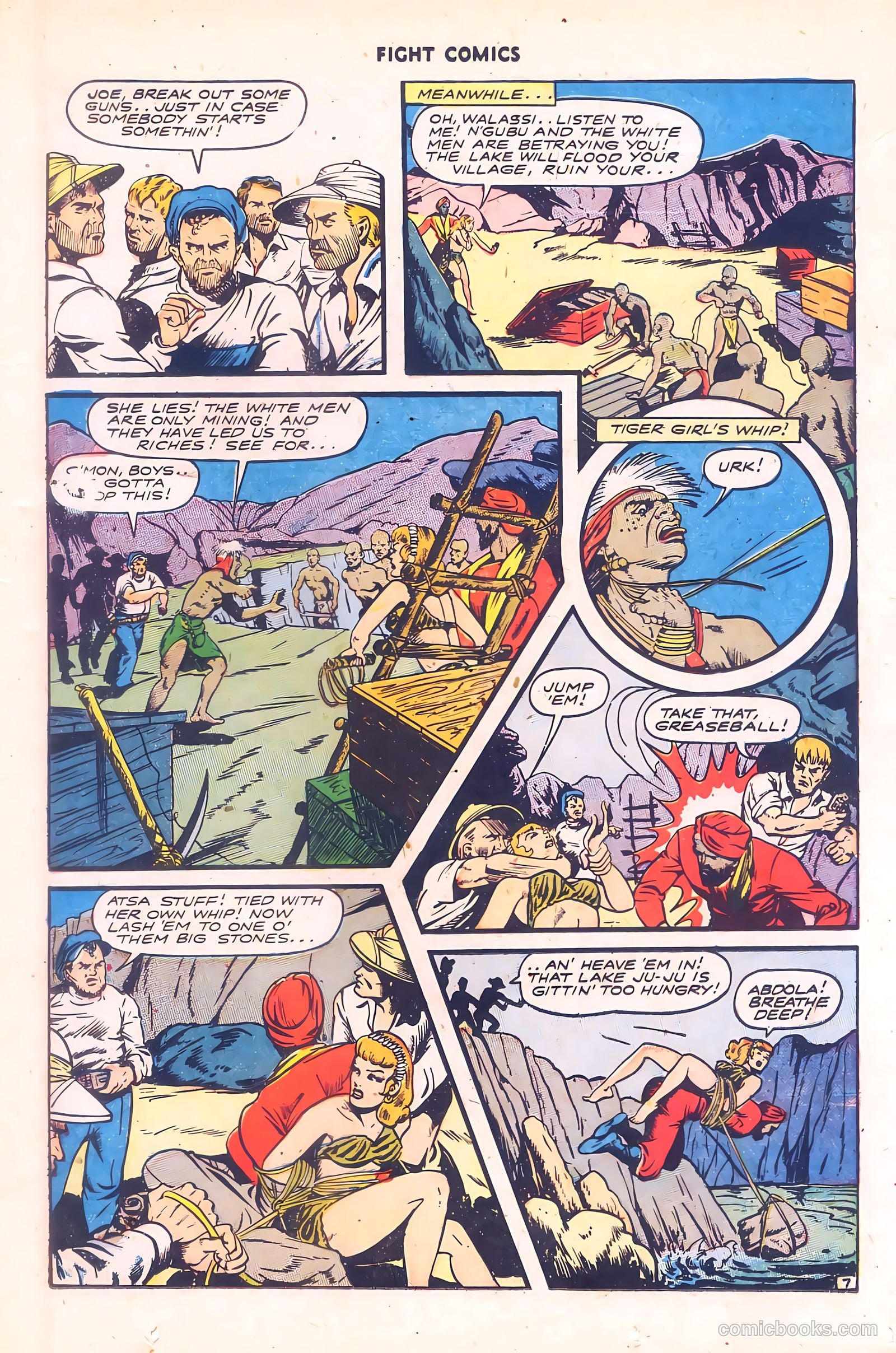 Fight Comics #38 — page 17 of 52