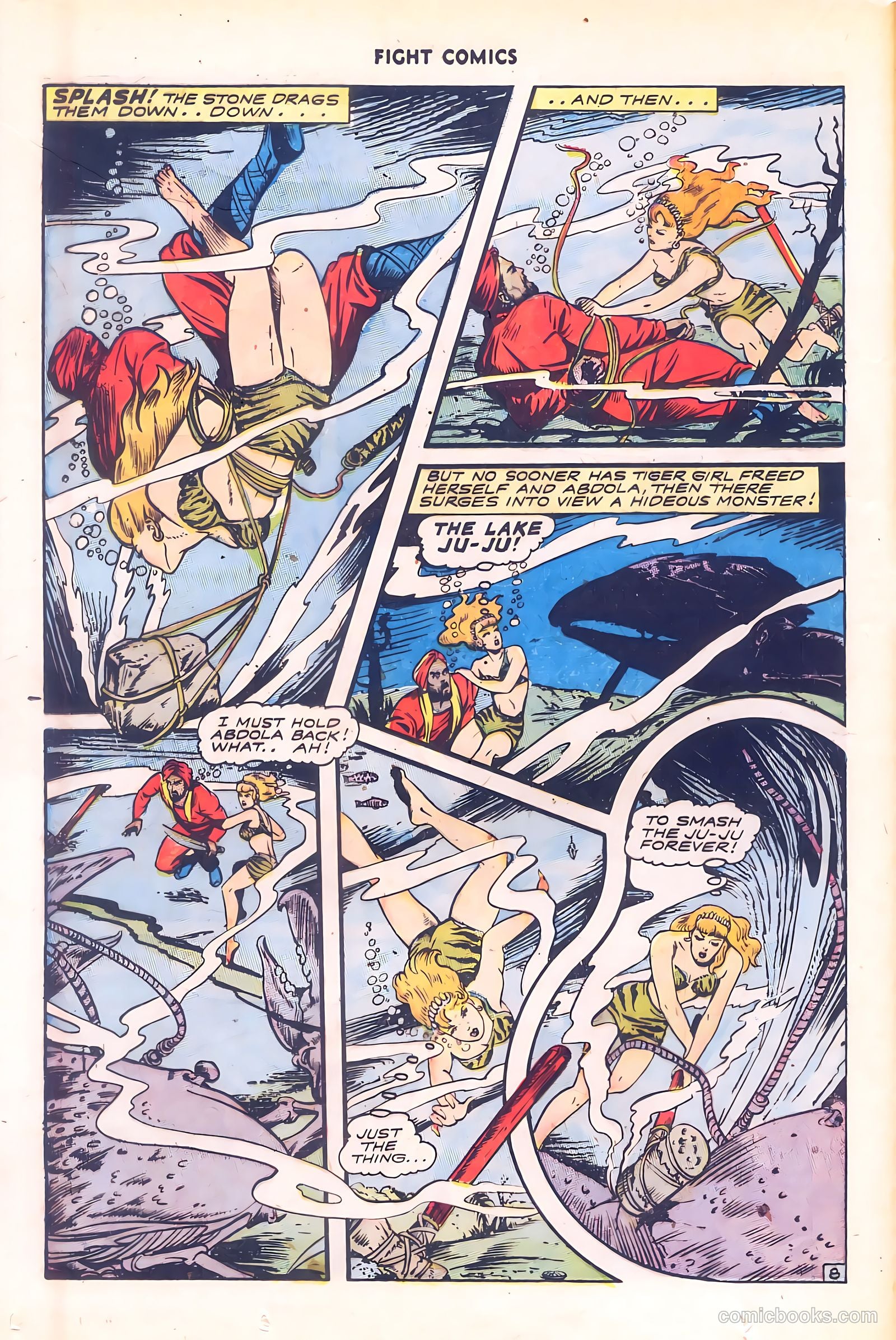 Fight Comics #38 — page 18 of 52
