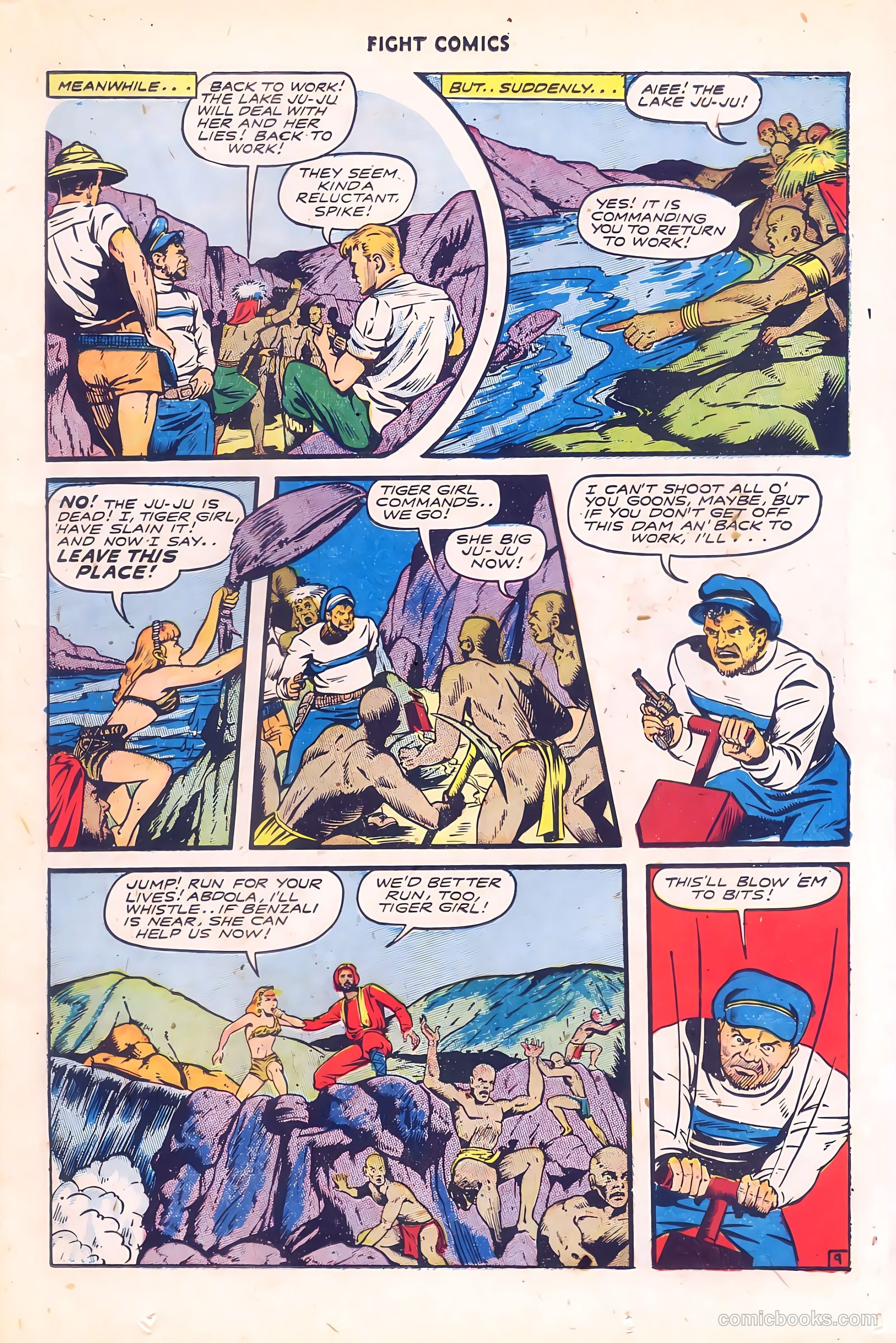Fight Comics #38 — page 19 of 52