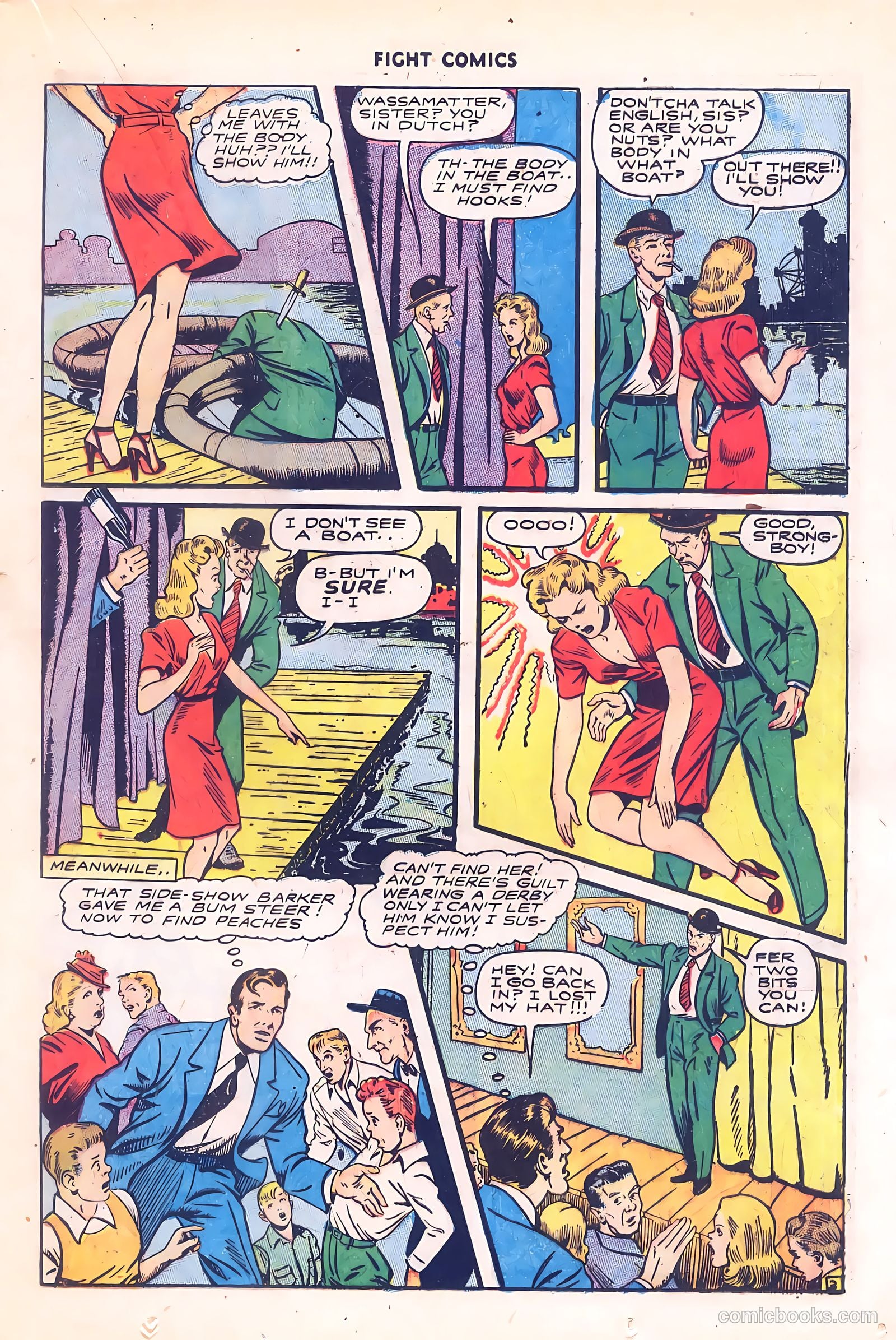 Fight Comics #38 — page 23 of 52