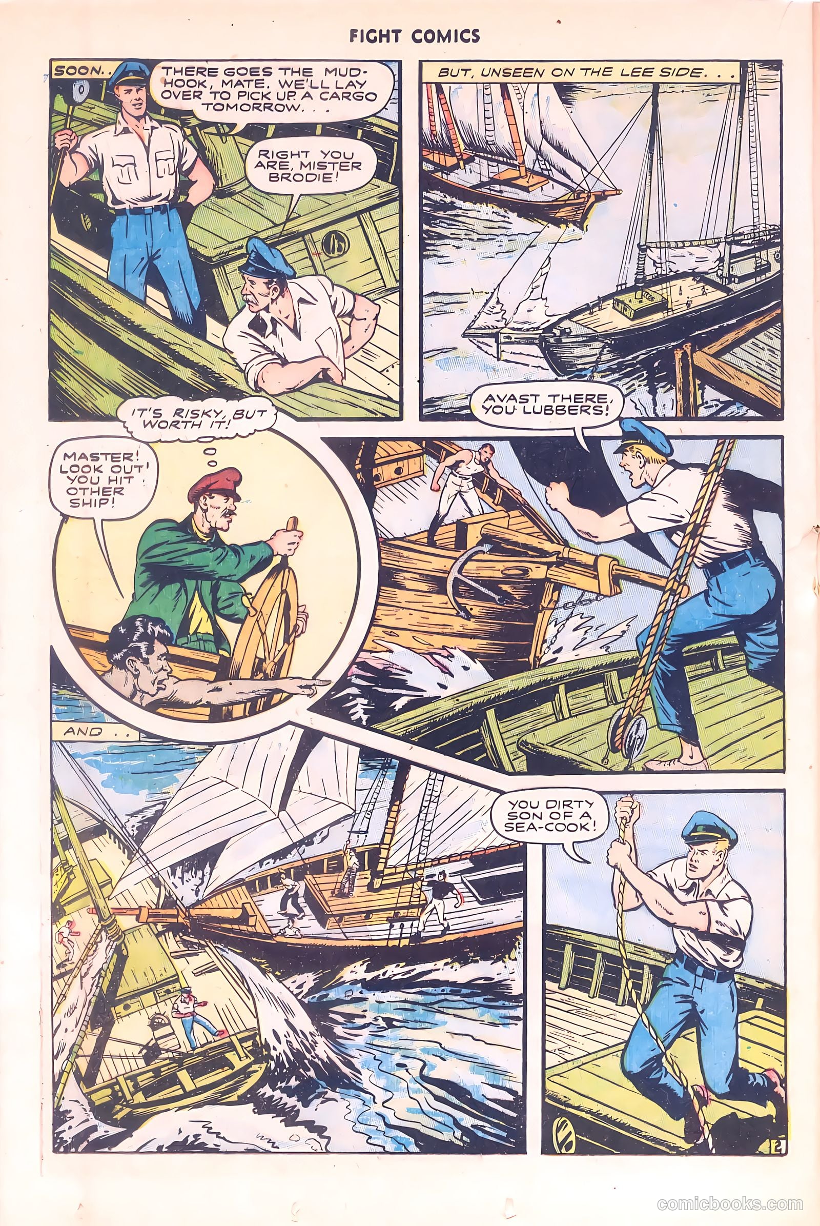 Fight Comics #38 — page 28 of 52