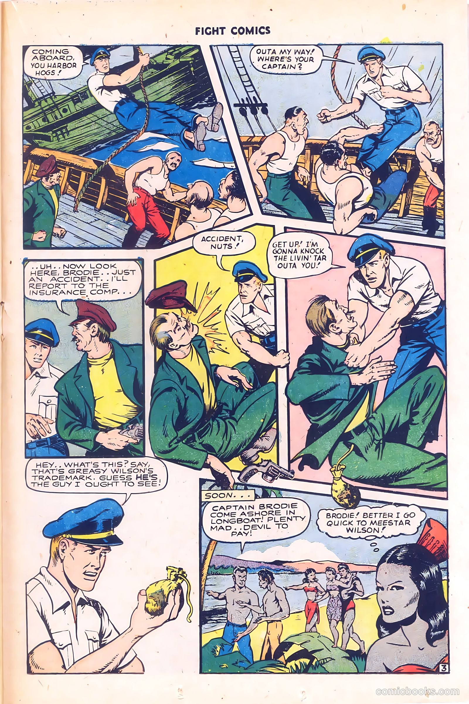 Fight Comics #38 — page 29 of 52