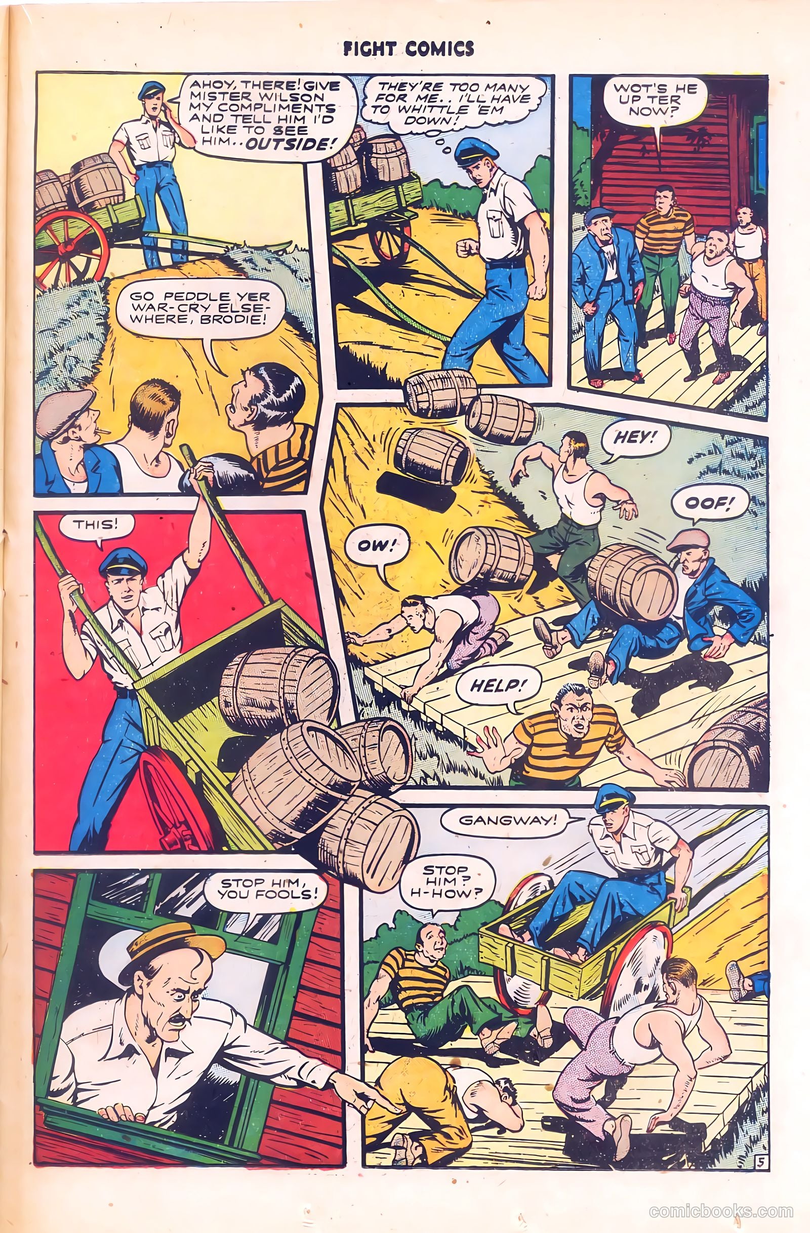 Fight Comics #38 — page 31 of 52