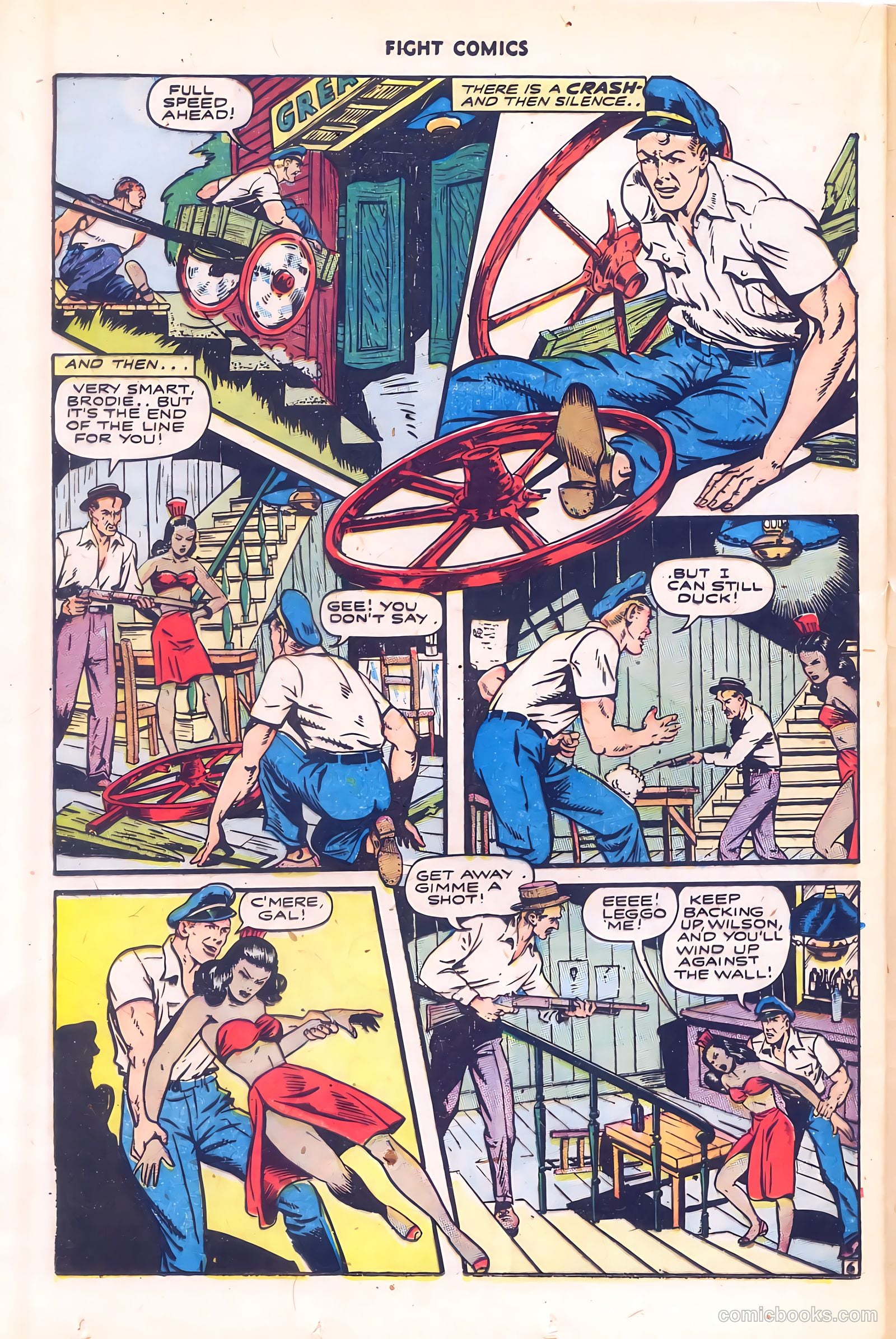 Fight Comics #38 — page 32 of 52