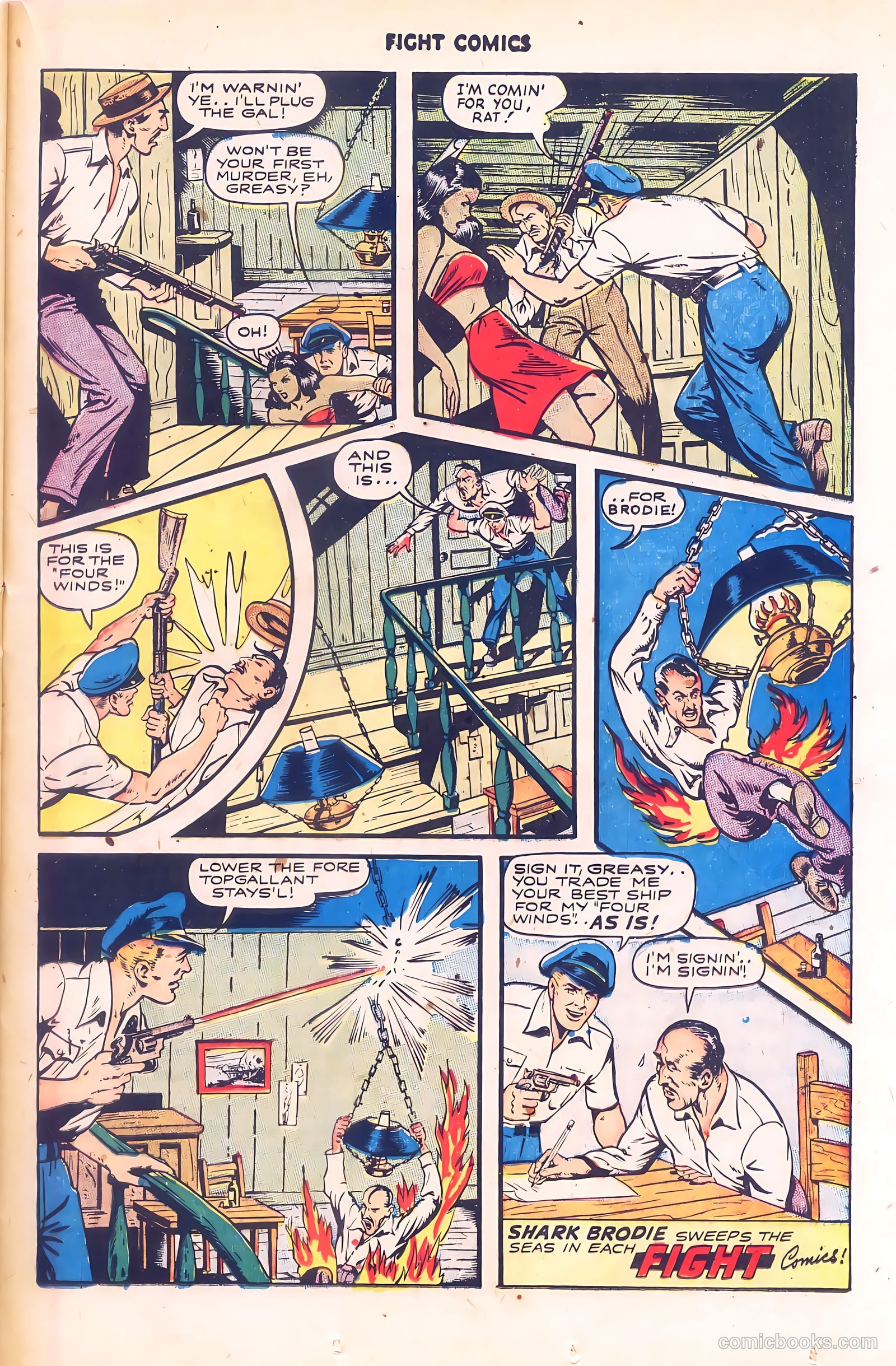 Fight Comics #38 — page 33 of 52