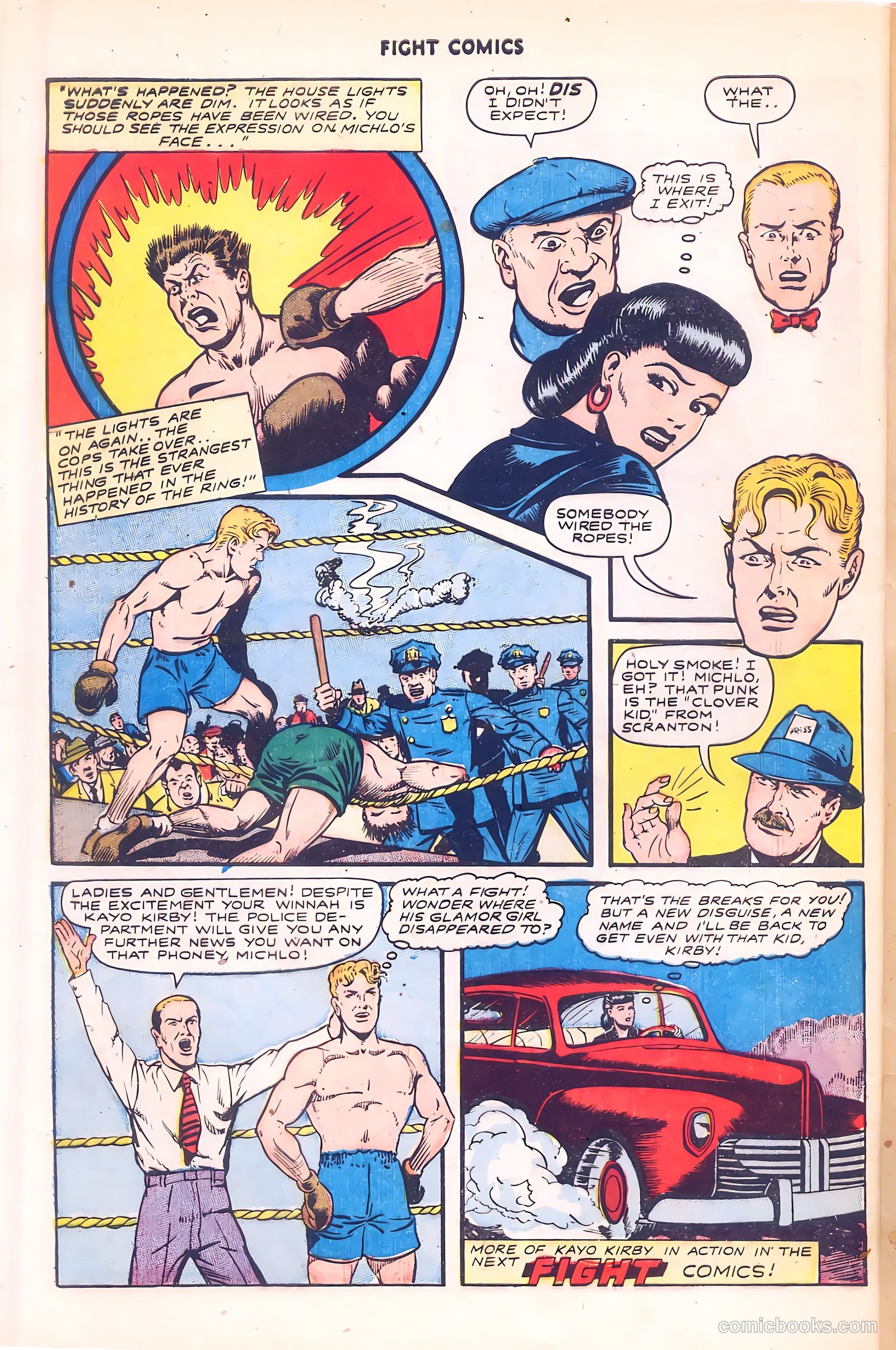 Fight Comics #38 — page 40 of 52