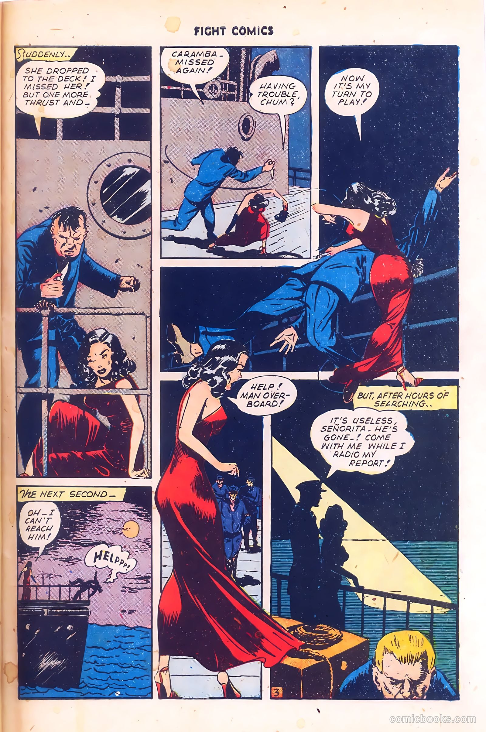 Fight Comics #38 — page 43 of 52