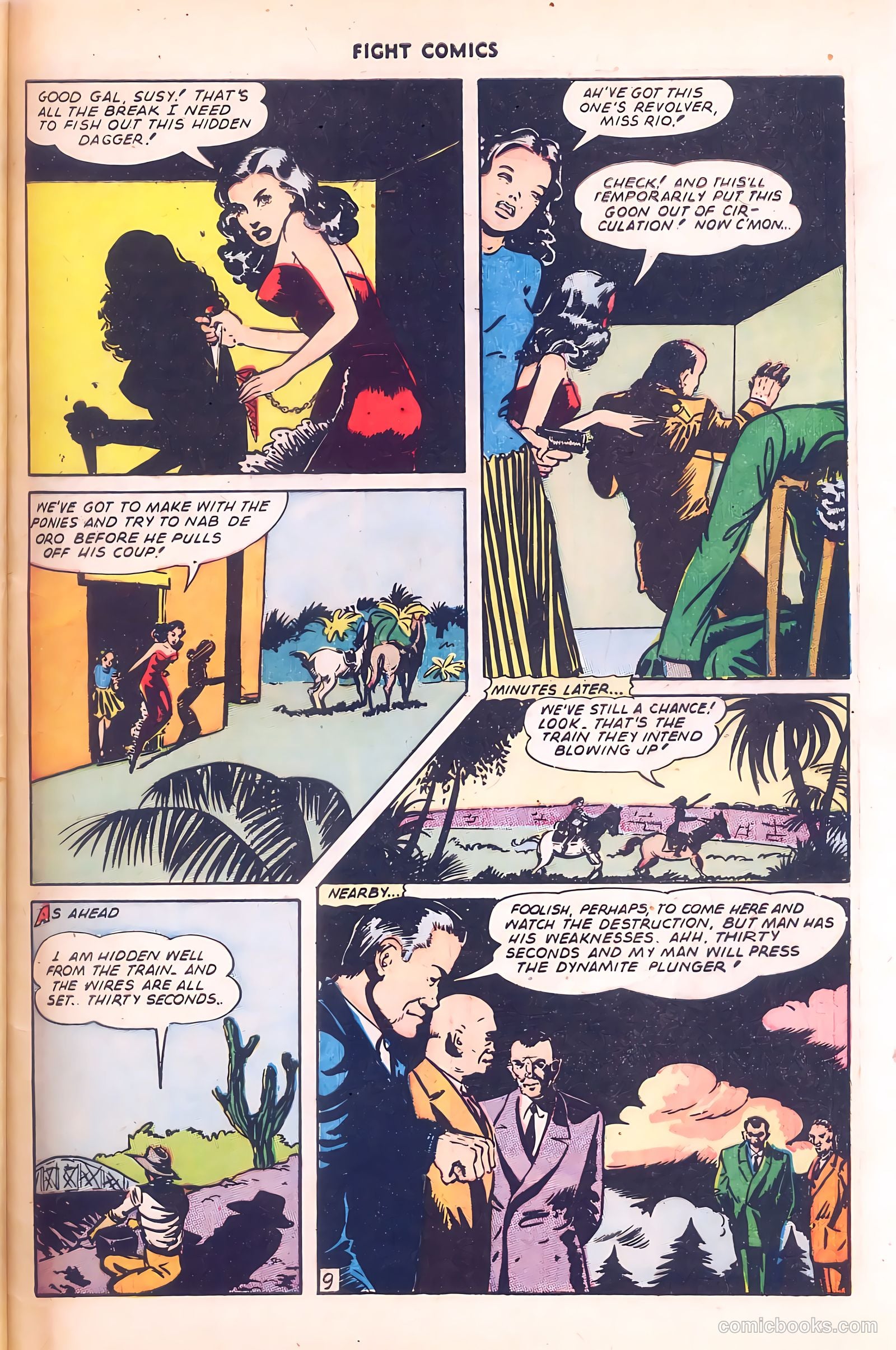 Fight Comics #38 — page 49 of 52