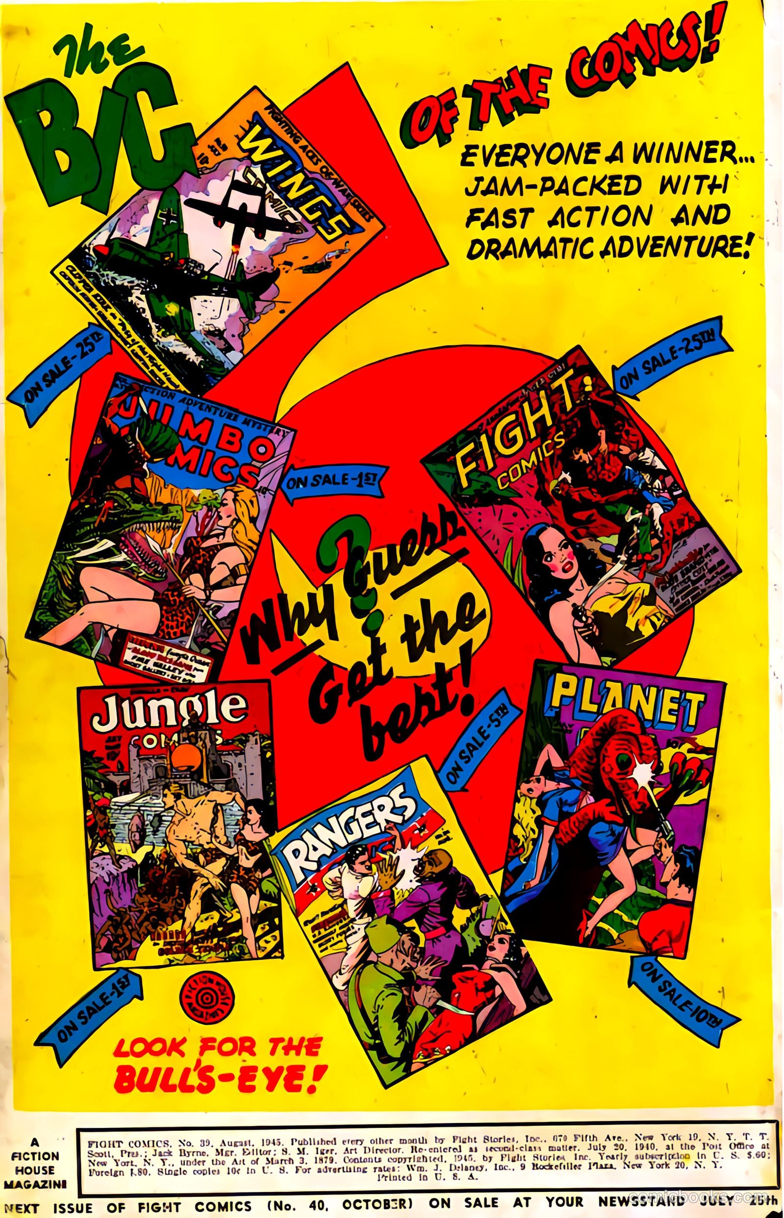 Fight Comics #39 — page 3 of 53