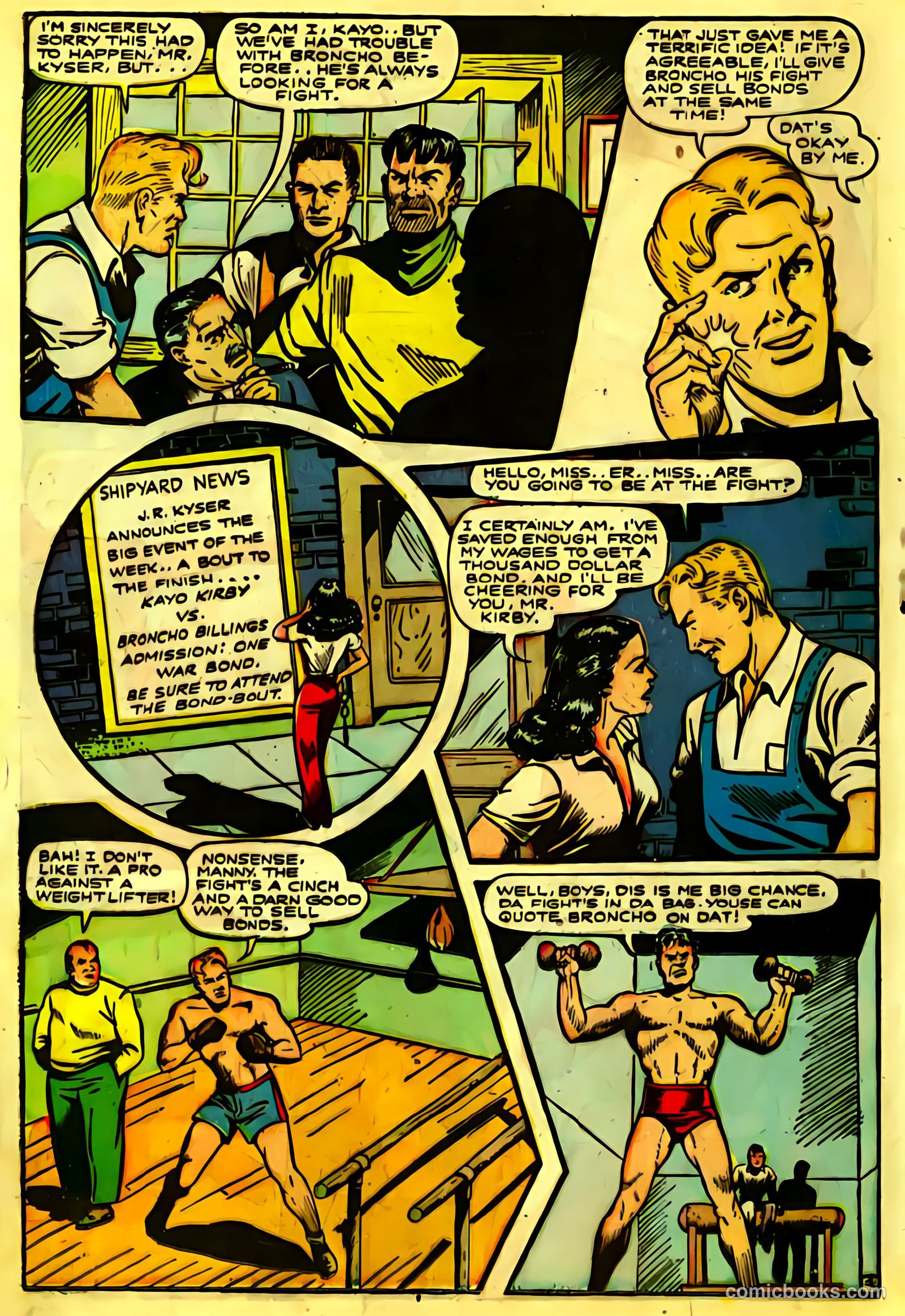 Fight Comics #39 — page 31 of 53
