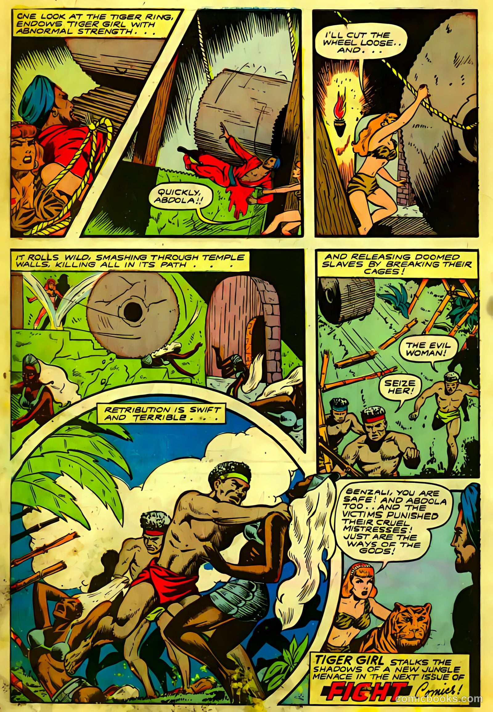 Fight Comics #39 — page 51 of 53