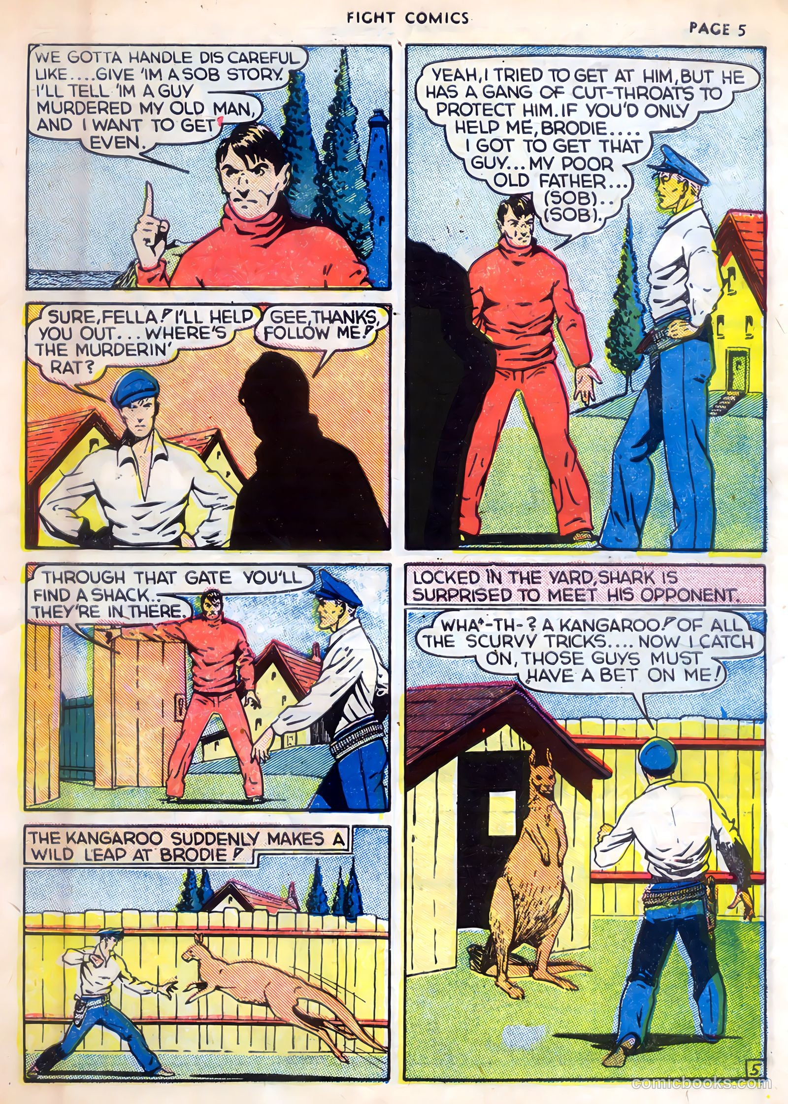 Fight Comics #4 — page 7 of 68