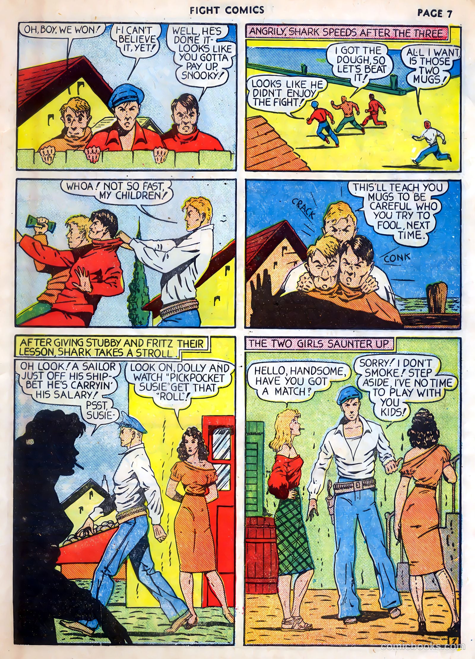 Fight Comics #4 — page 9 of 68