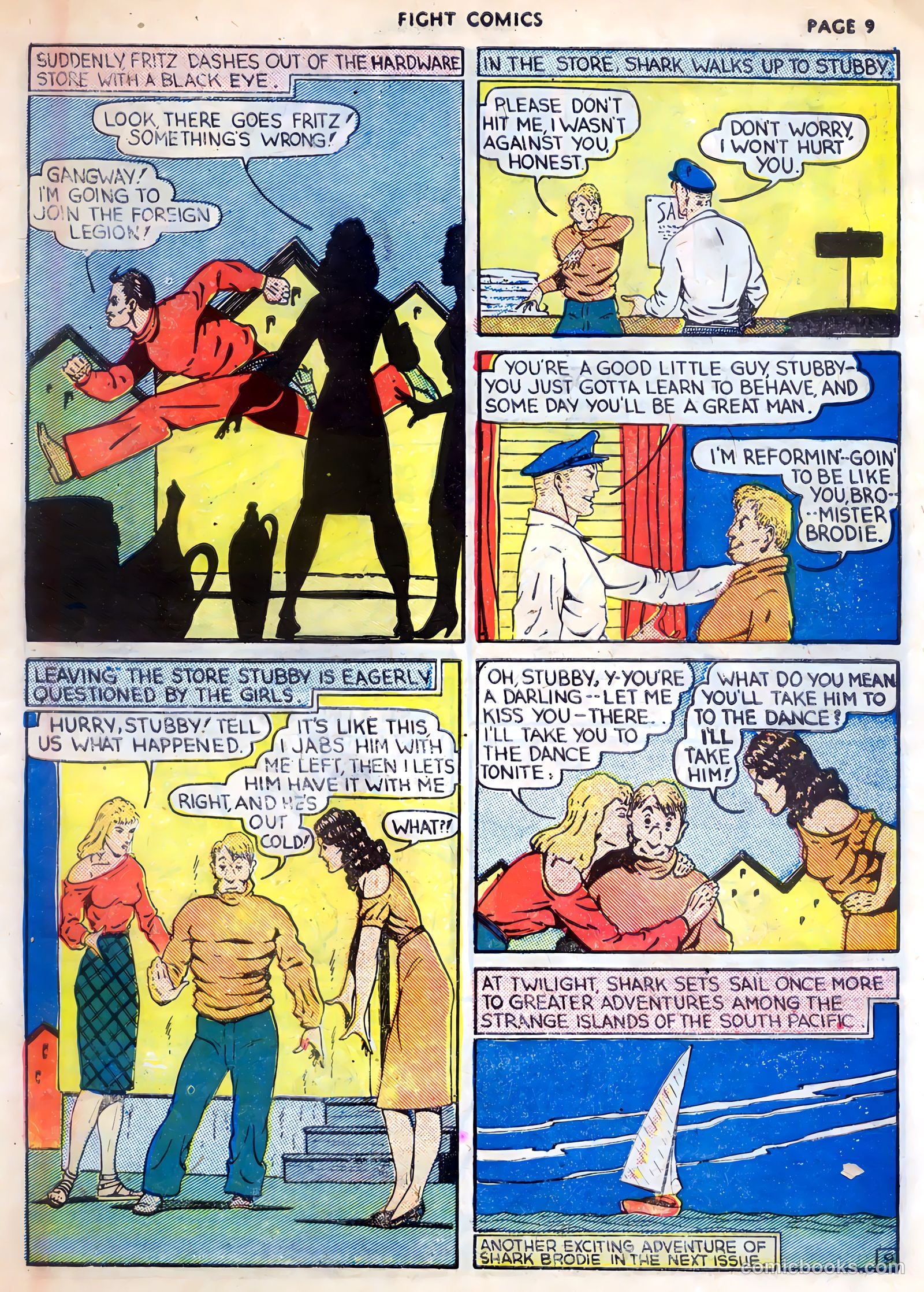 Fight Comics #4 — page 11 of 68