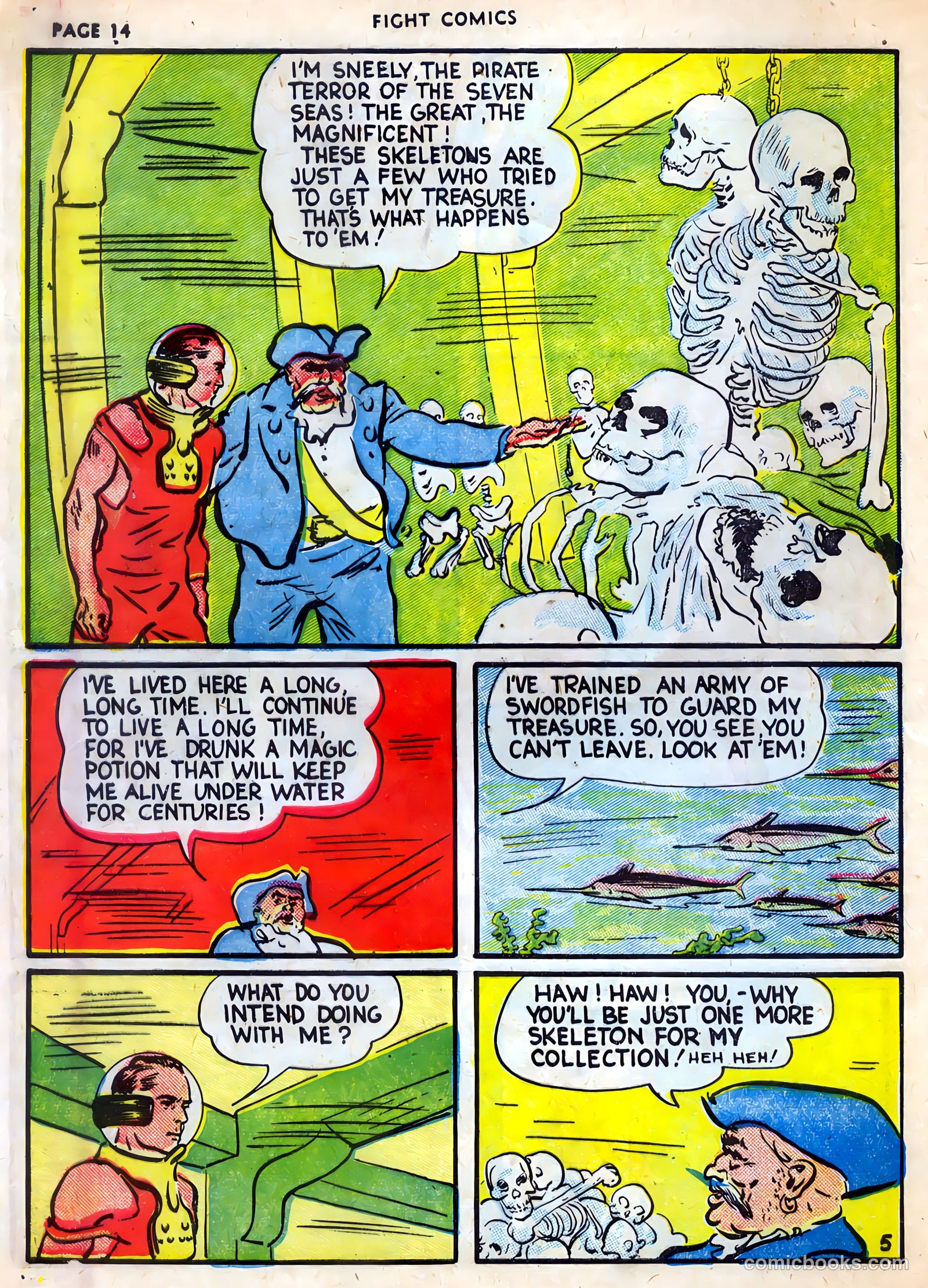 Fight Comics #4 — page 16 of 68