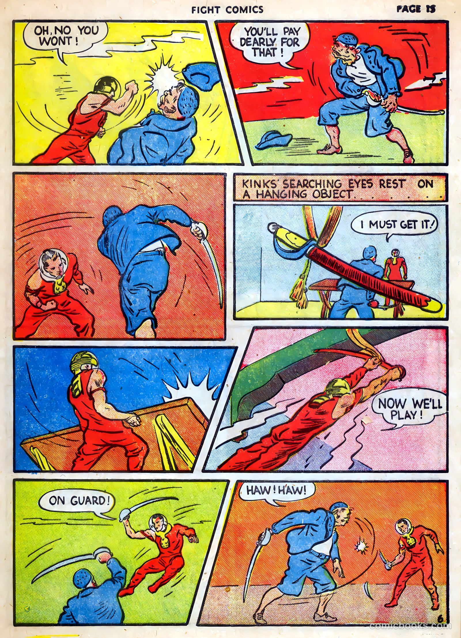 Fight Comics #4 — page 17 of 68