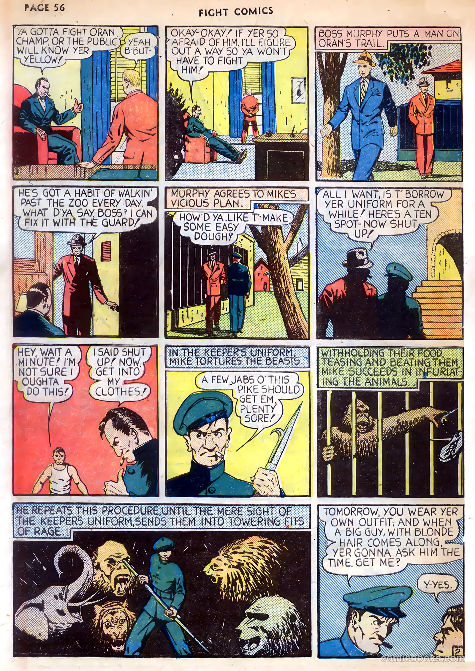 Fight Comics #4 — page 58 of 68