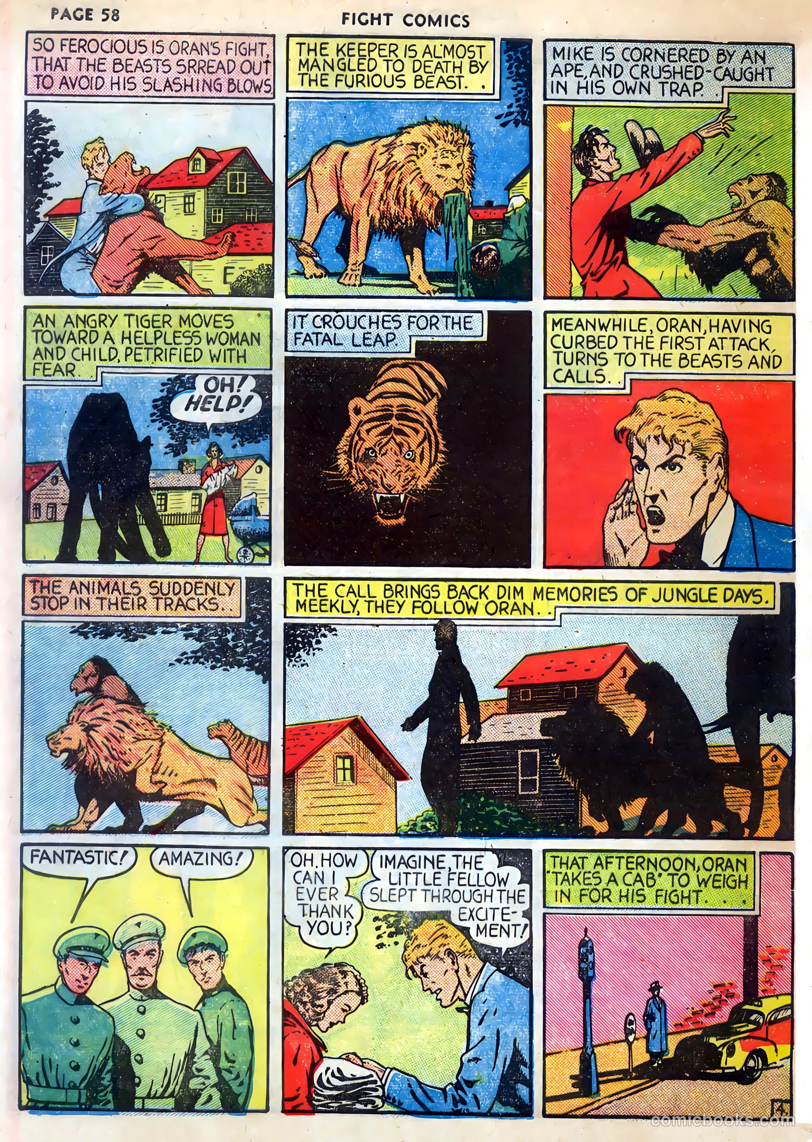 Fight Comics #4 — page 60 of 68