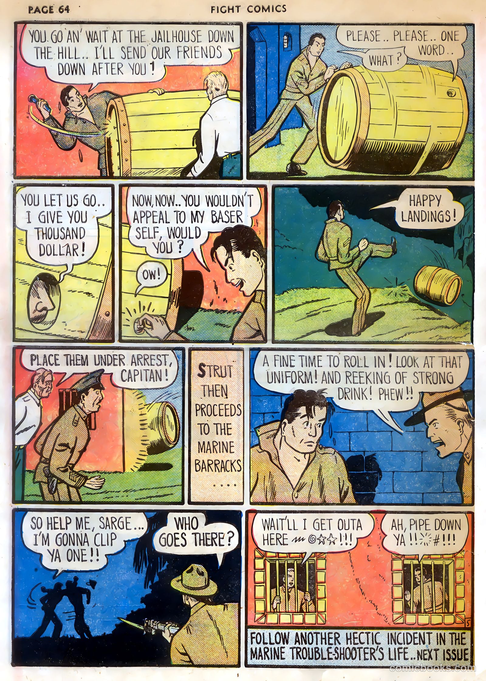Fight Comics #4 — page 66 of 68