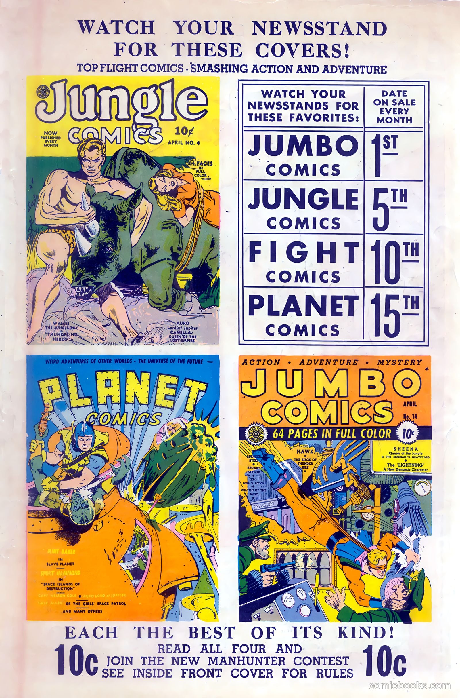 Fight Comics #4 — page 67 of 68