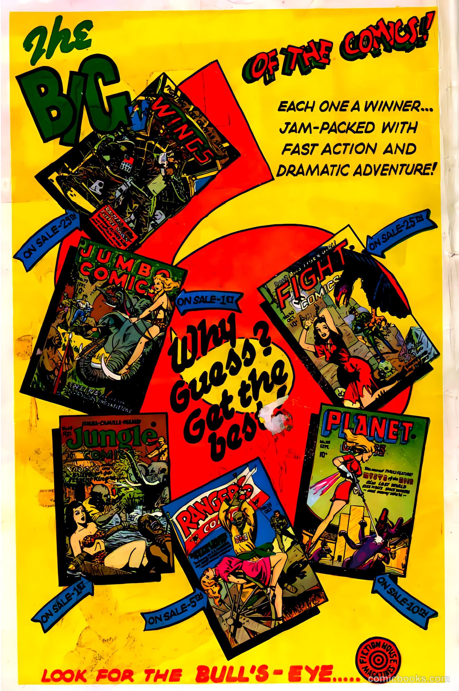 Fight Comics #40 — page 37 of 37