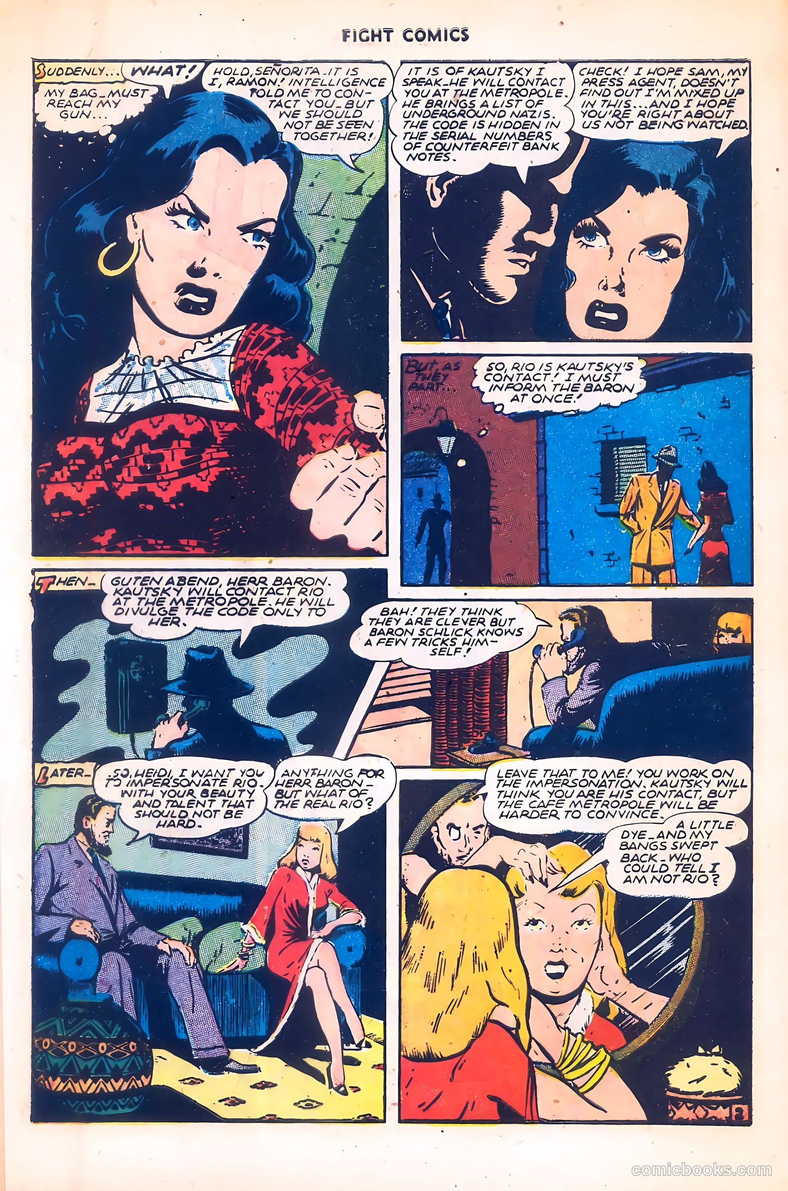 Fight Comics #41 — page 4 of 36