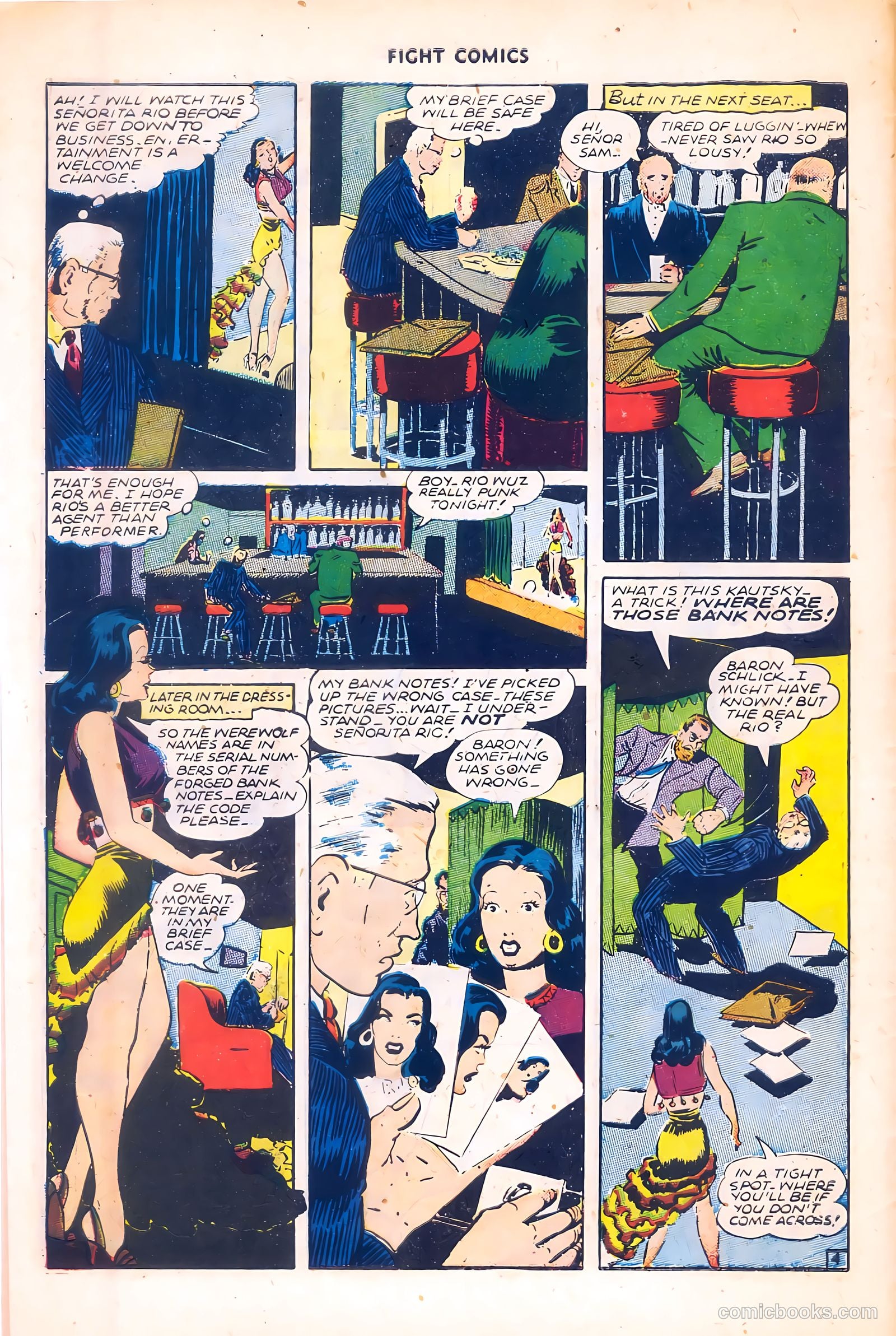 Fight Comics #41 — page 6 of 36