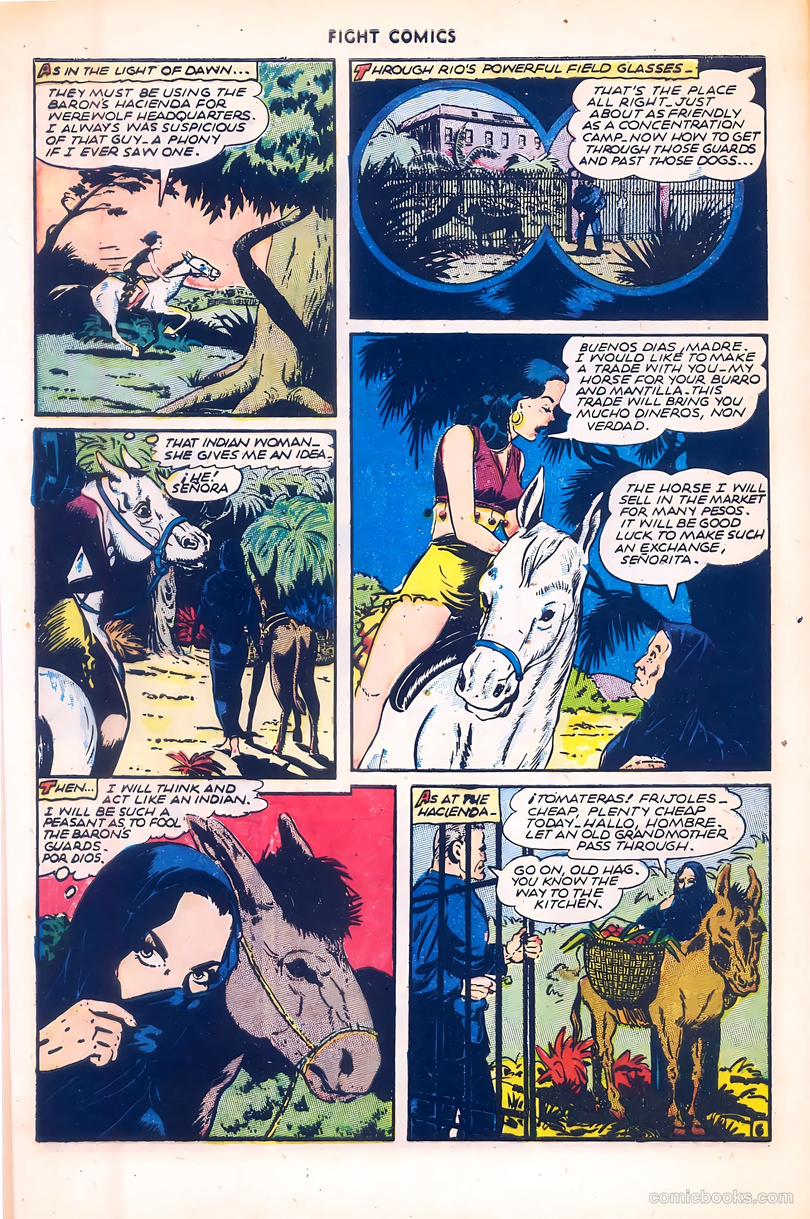 Fight Comics #41 — page 8 of 36