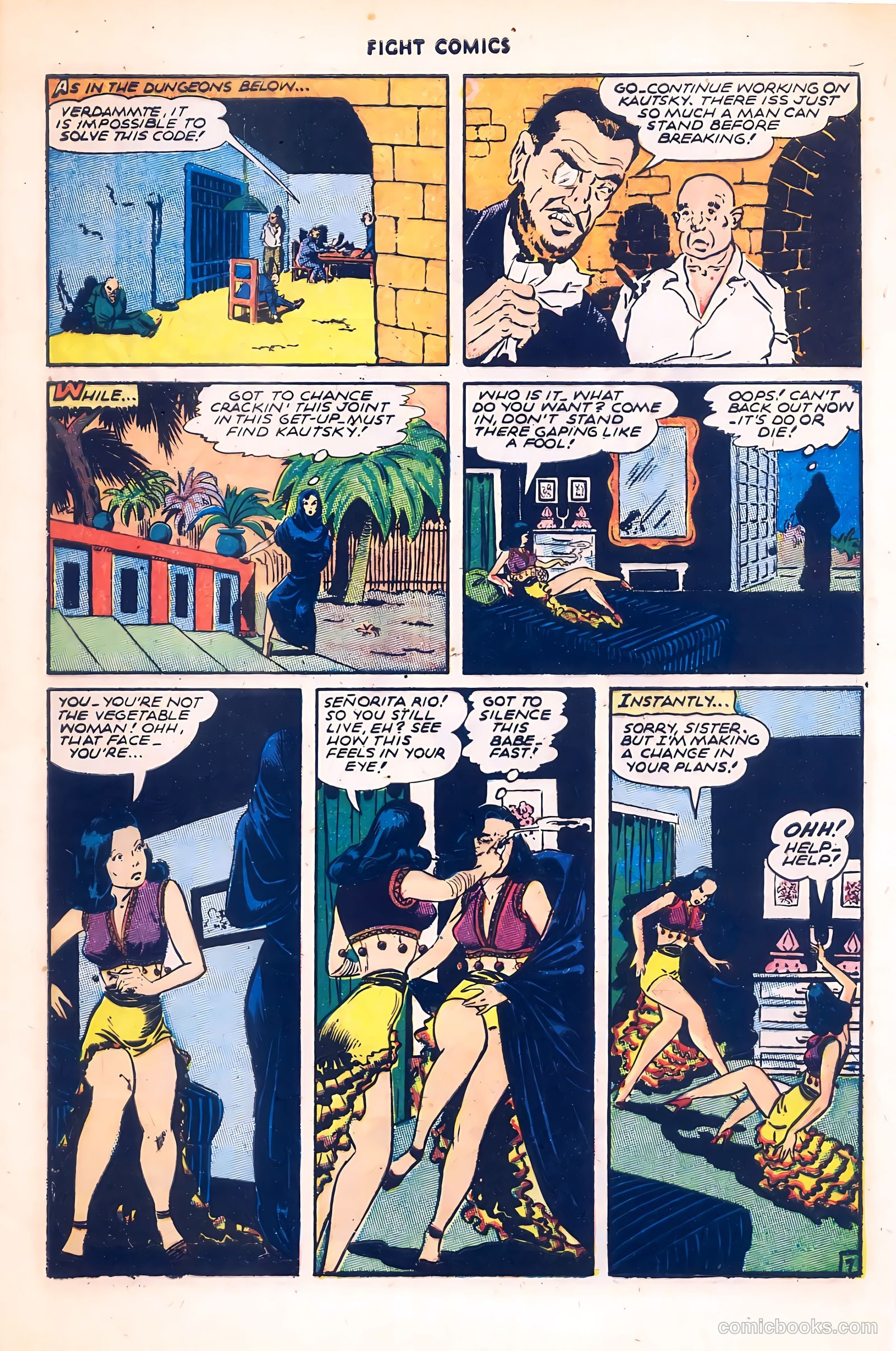 Fight Comics #41 — page 9 of 36