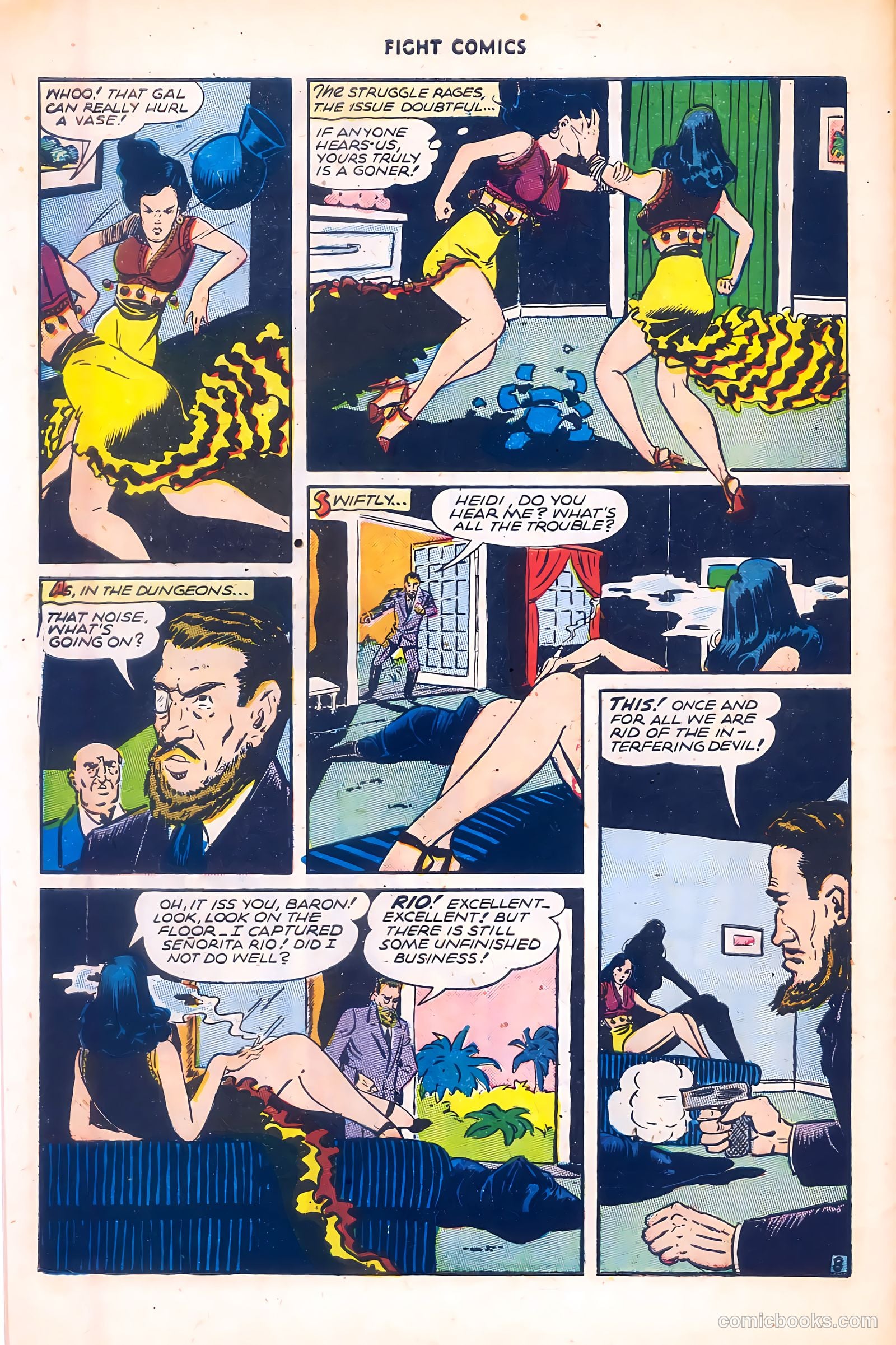 Fight Comics #41 — page 10 of 36
