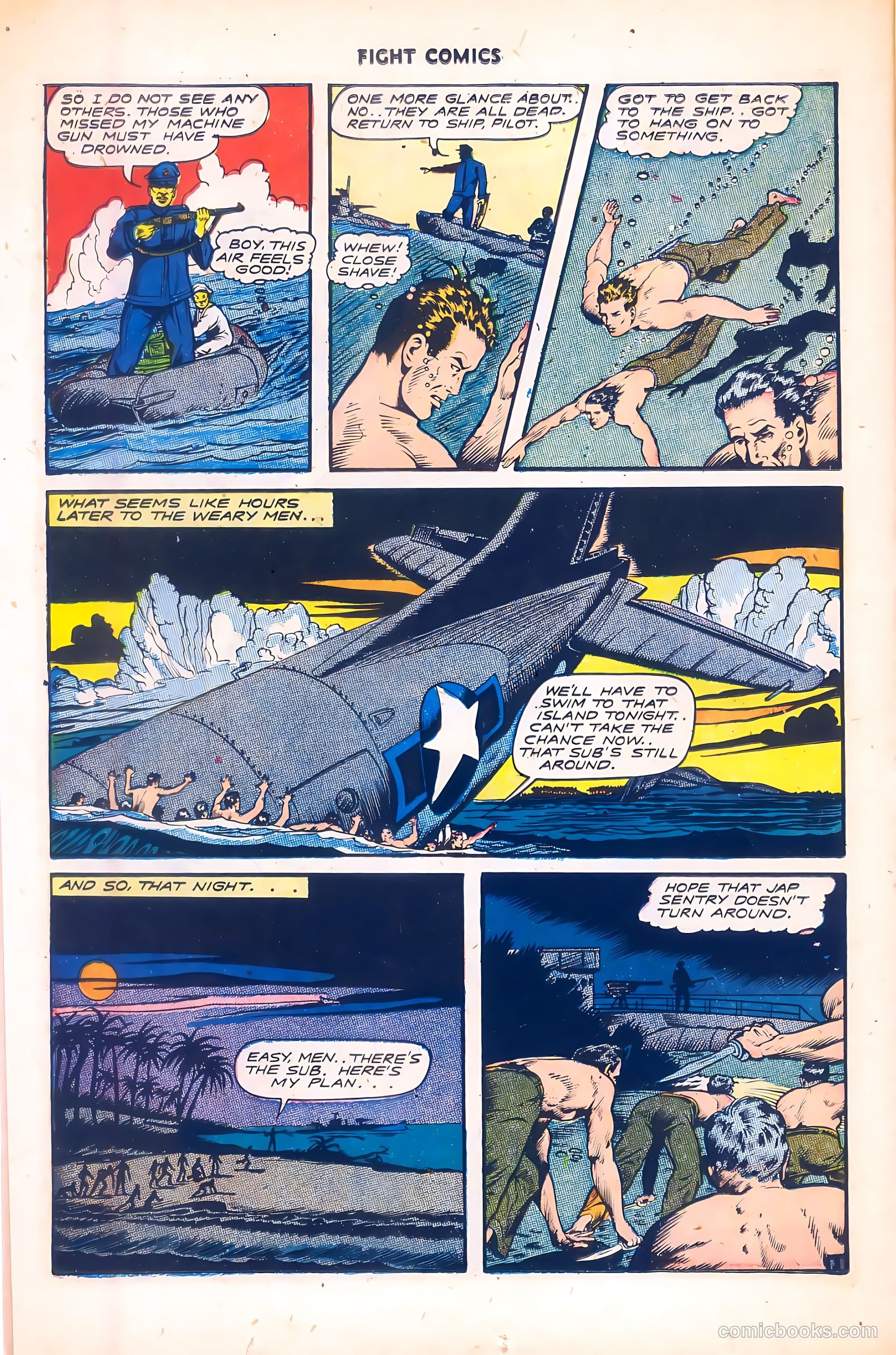Fight Comics #41 — page 14 of 36