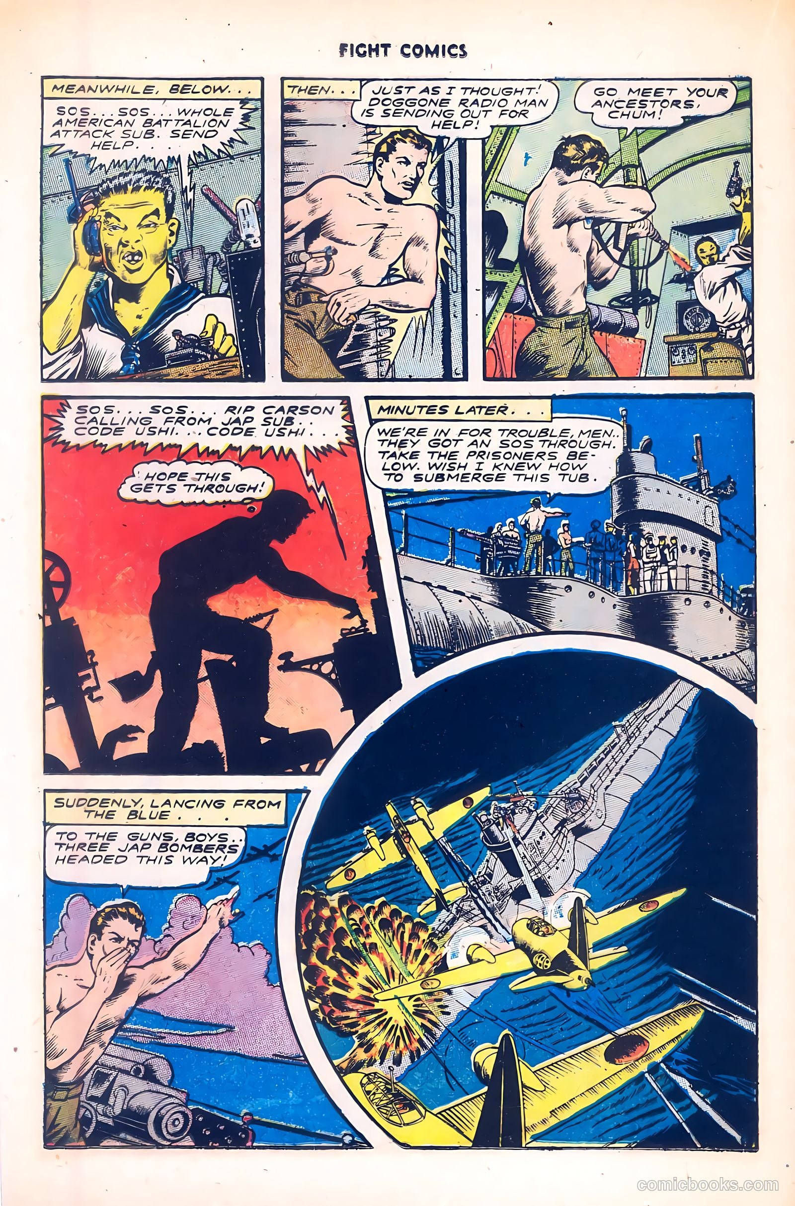 Fight Comics #41 — page 16 of 36