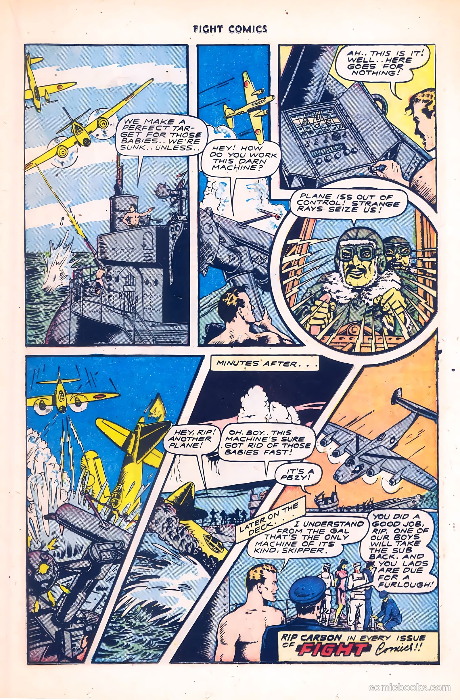 Fight Comics #41 — page 17 of 36