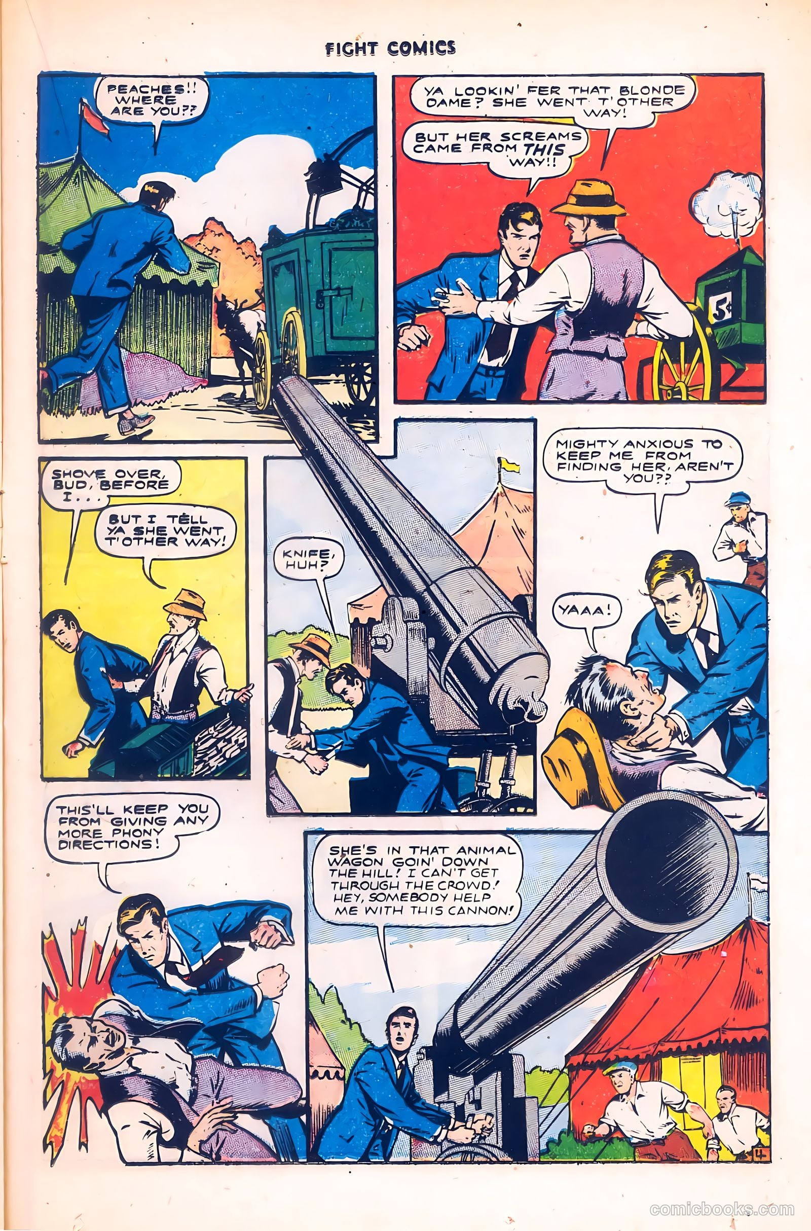 Fight Comics #41 — page 21 of 36