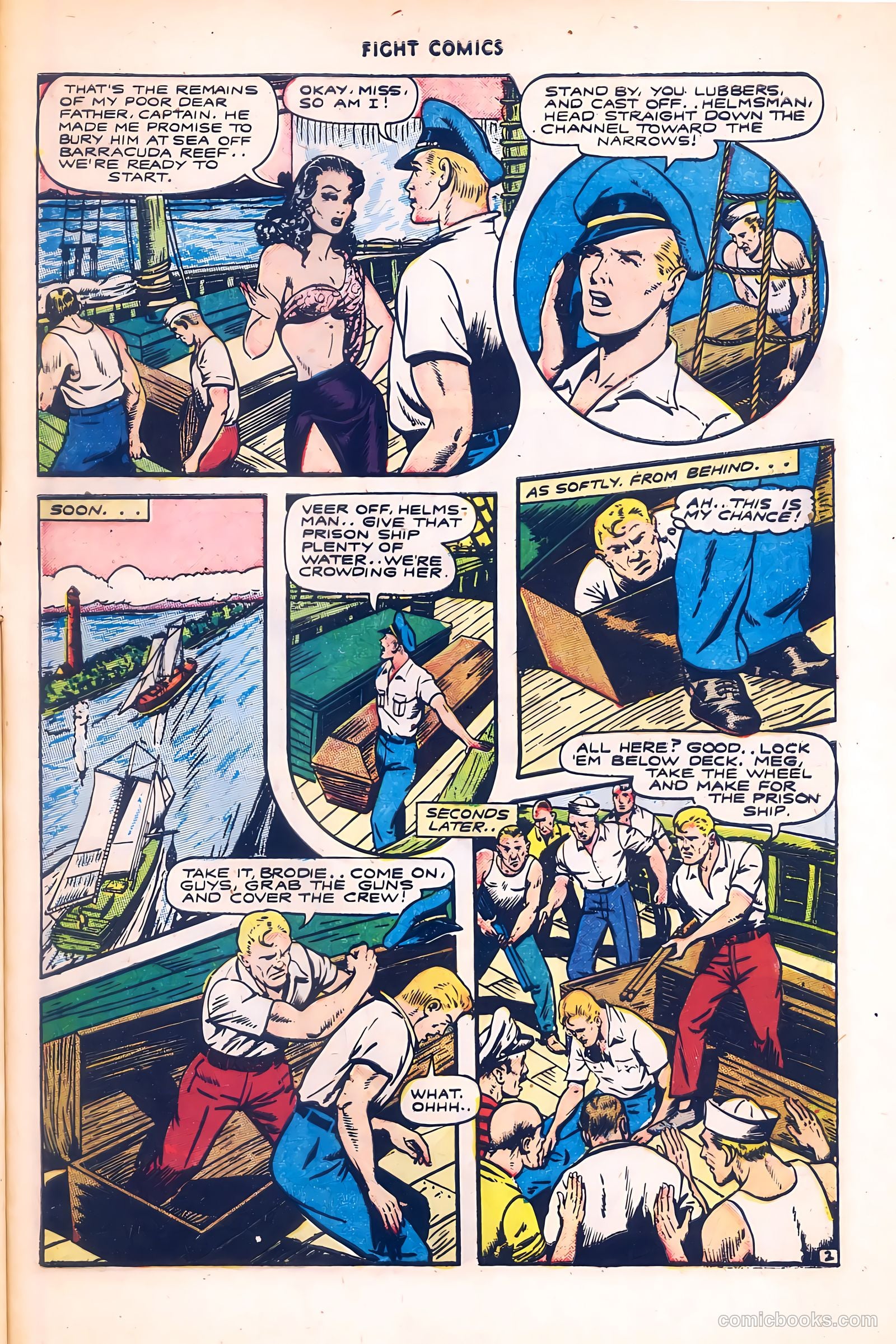 Fight Comics #41 — page 29 of 36