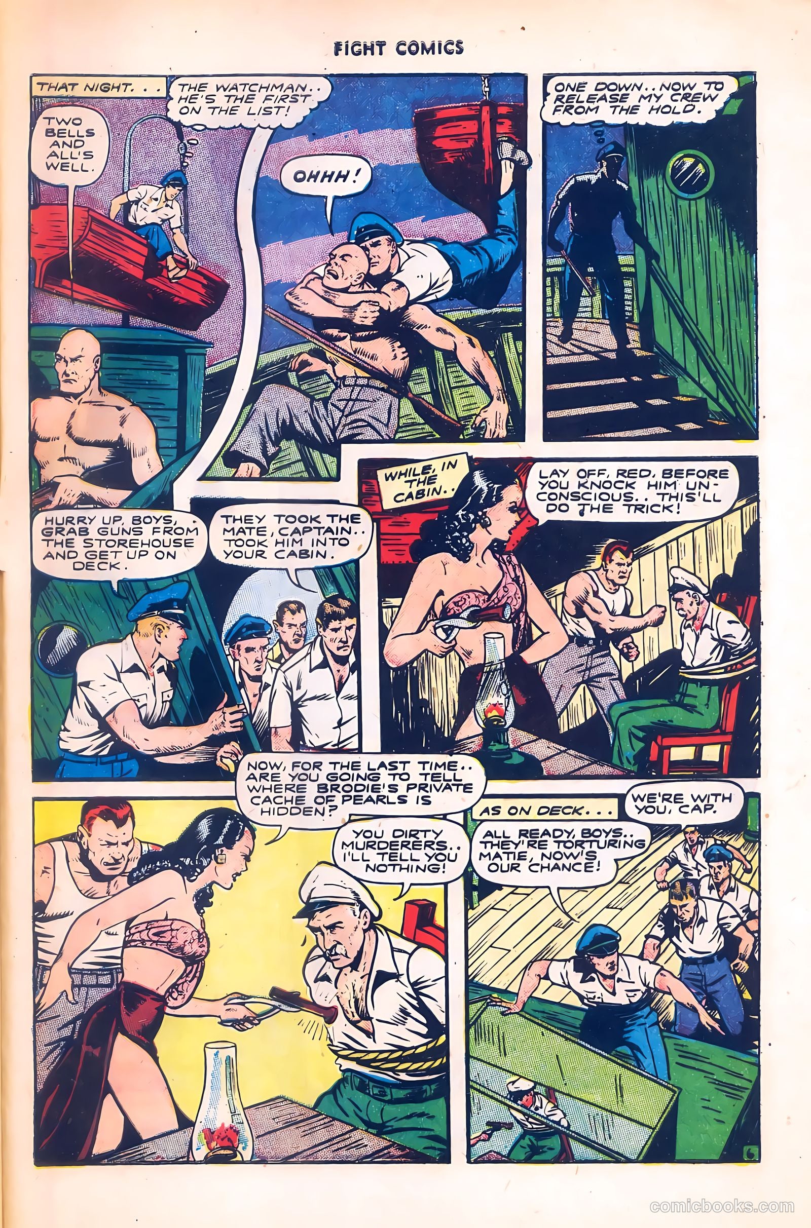 Fight Comics #41 — page 33 of 36