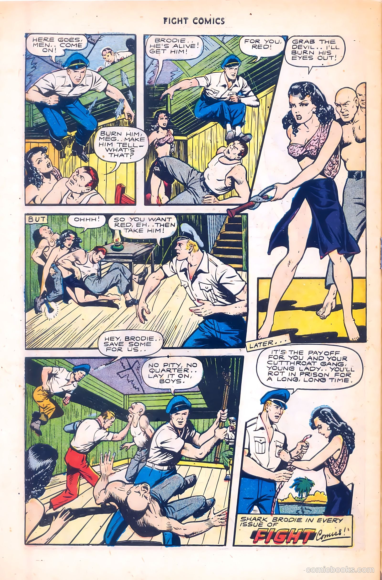 Fight Comics #41 — page 34 of 36