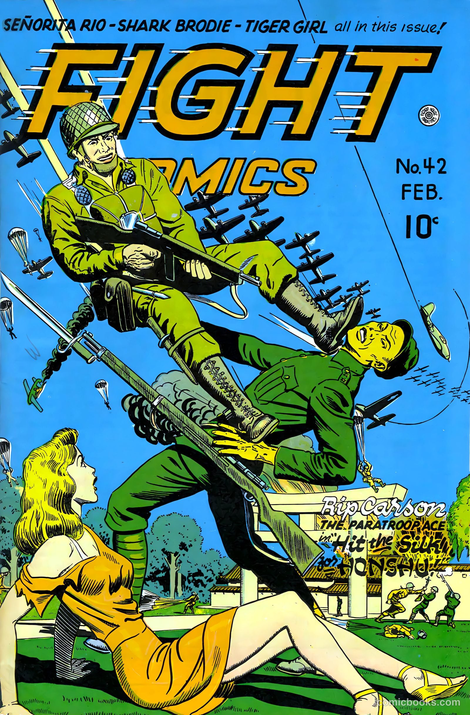 Fight Comics #42 — page 1 of 36